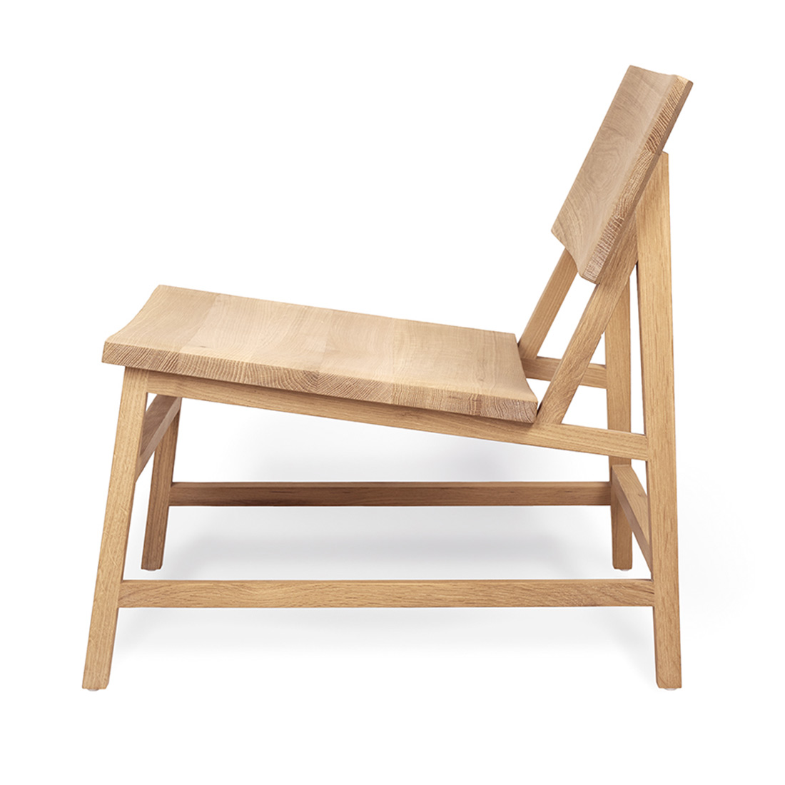 n2 ethnicraft loungesessel freisteller eichenholz seite links 89283