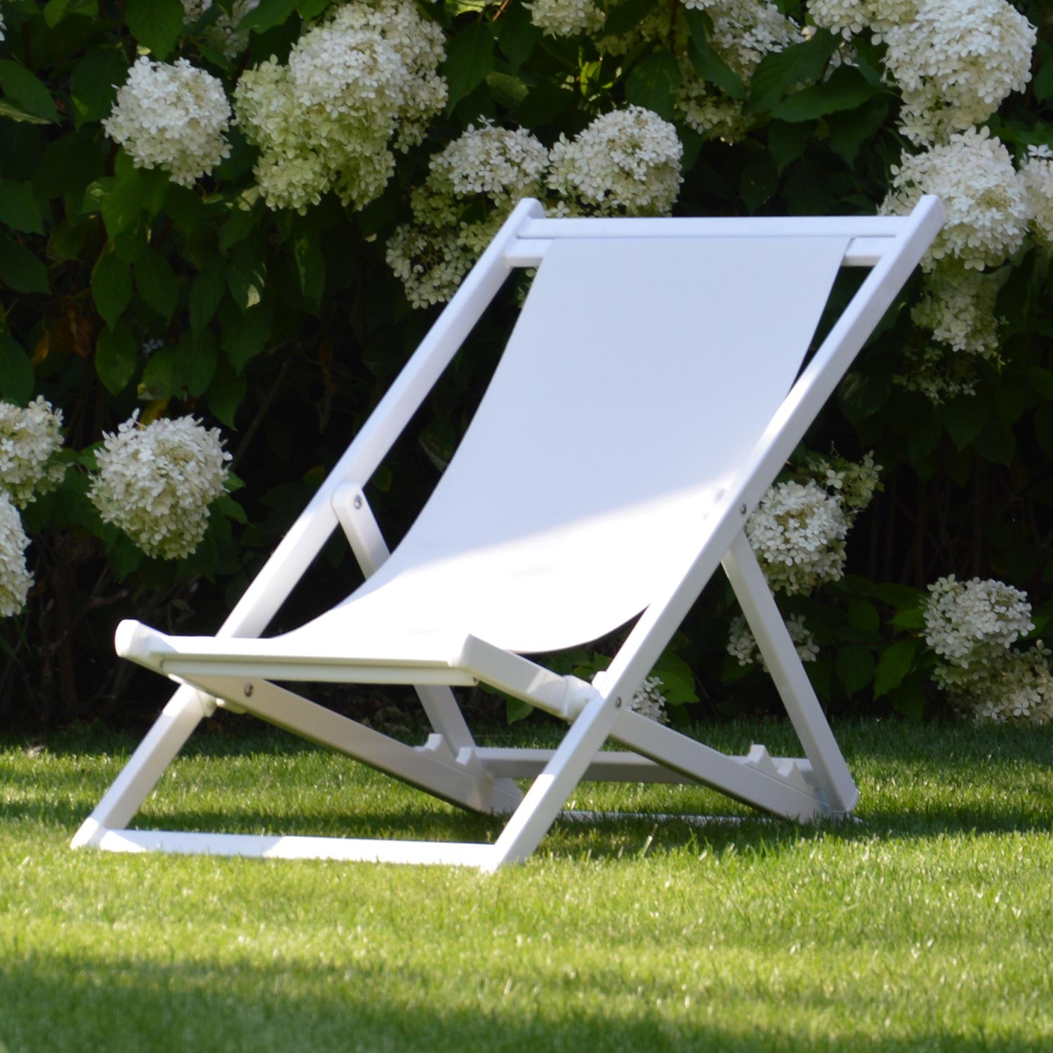 jan kurtz rimini deckchair weiss weiss 51496