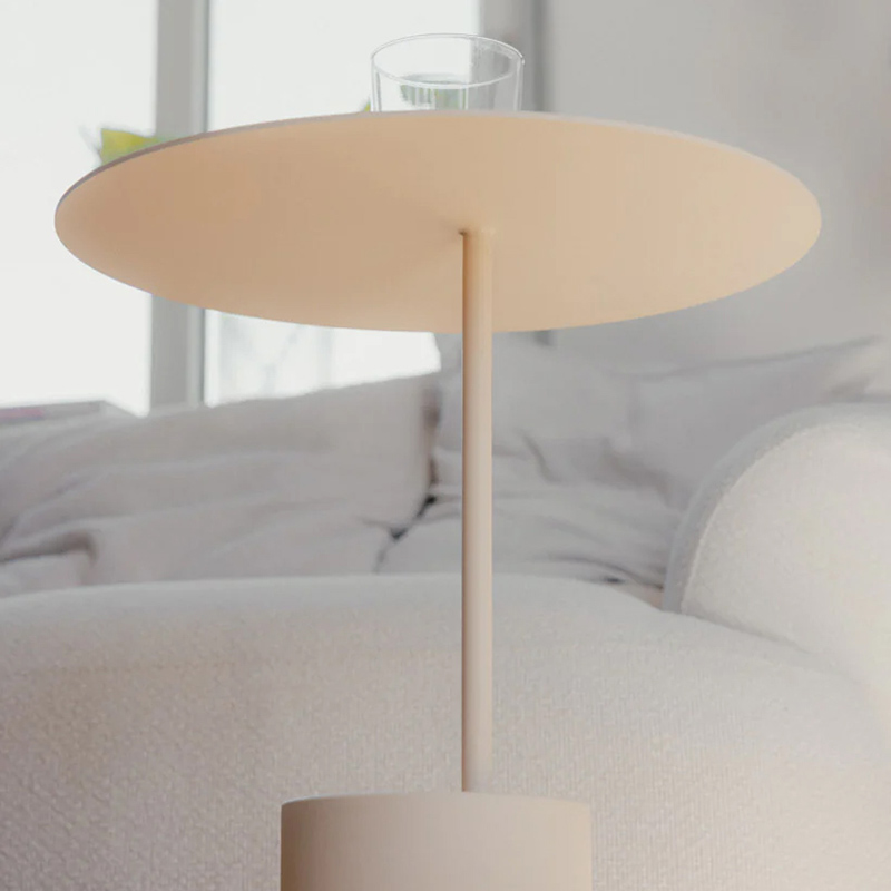 Metallbude - Ciro Beistelltisch pink lemonade