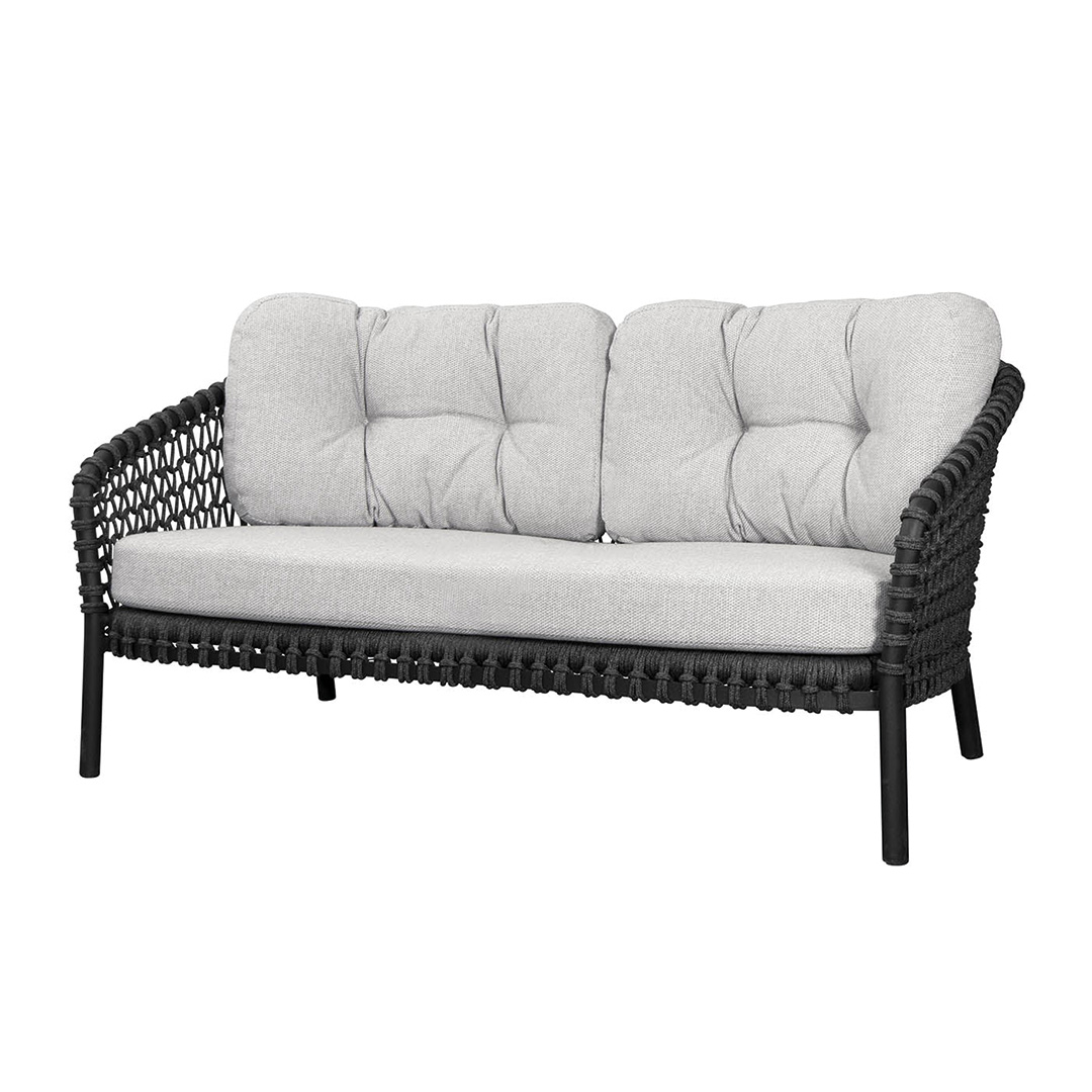 cane line light brown 2 sitzer sofa large 89318
