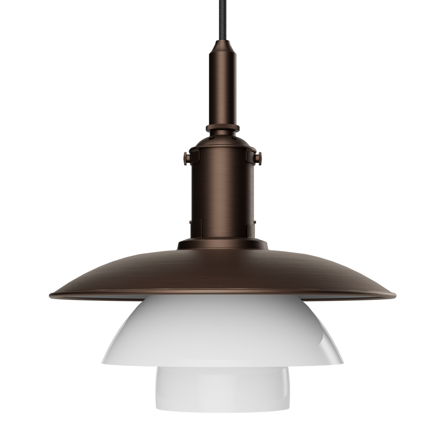 Louis Poulsen - PH 3/3 Pendelleuchte aged brass