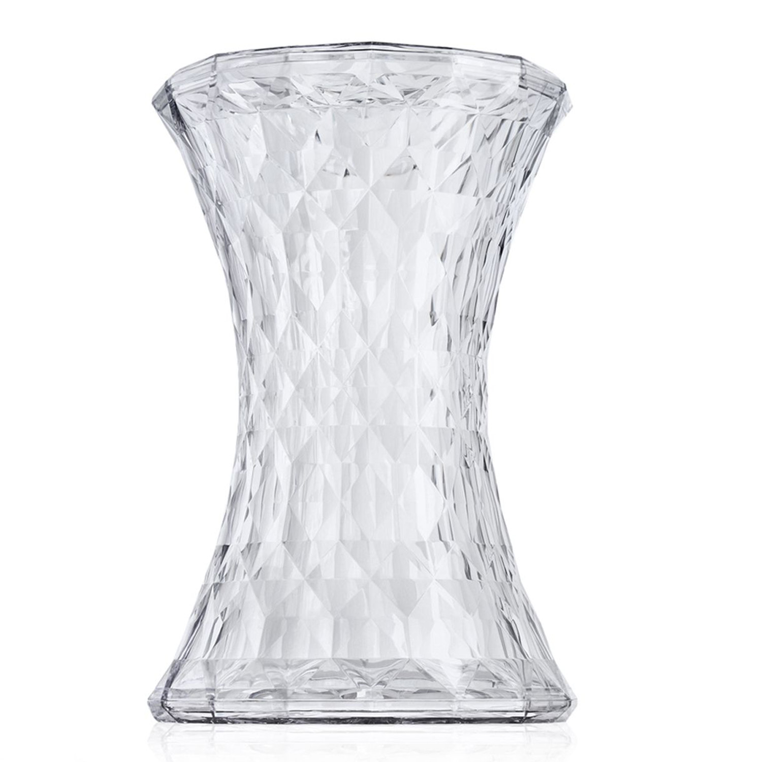 5 Stone Beistelltisch glasklar