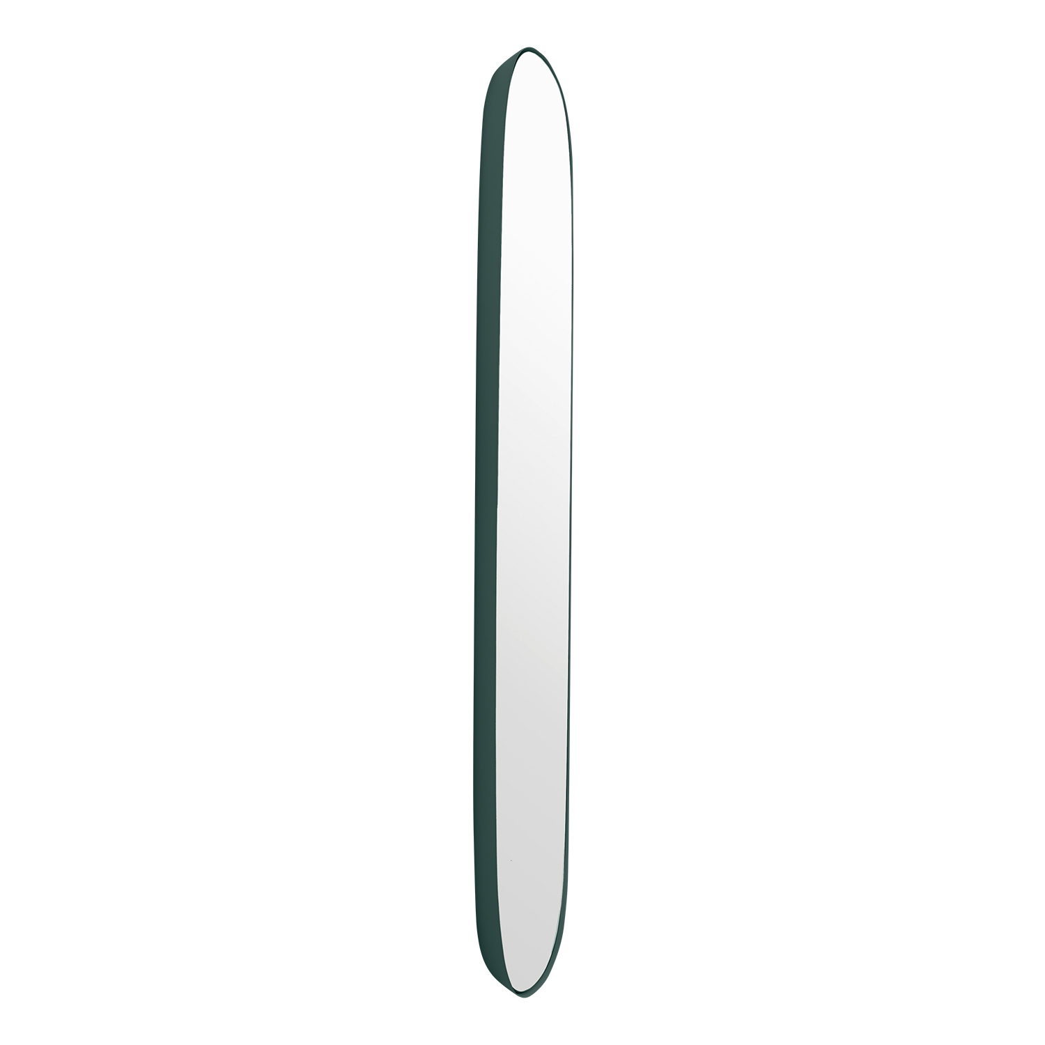 muuto framed mirror  large dark green seitlich 65475