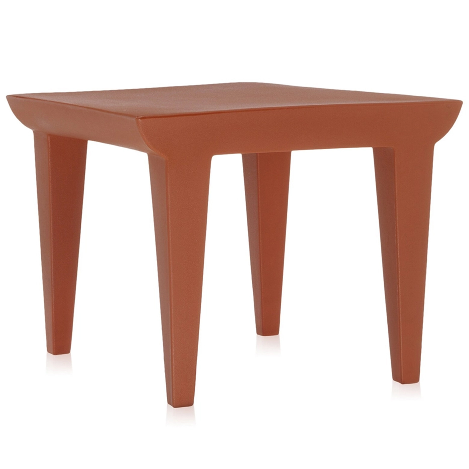 Kartell - Bubble Club Tisch erdrot