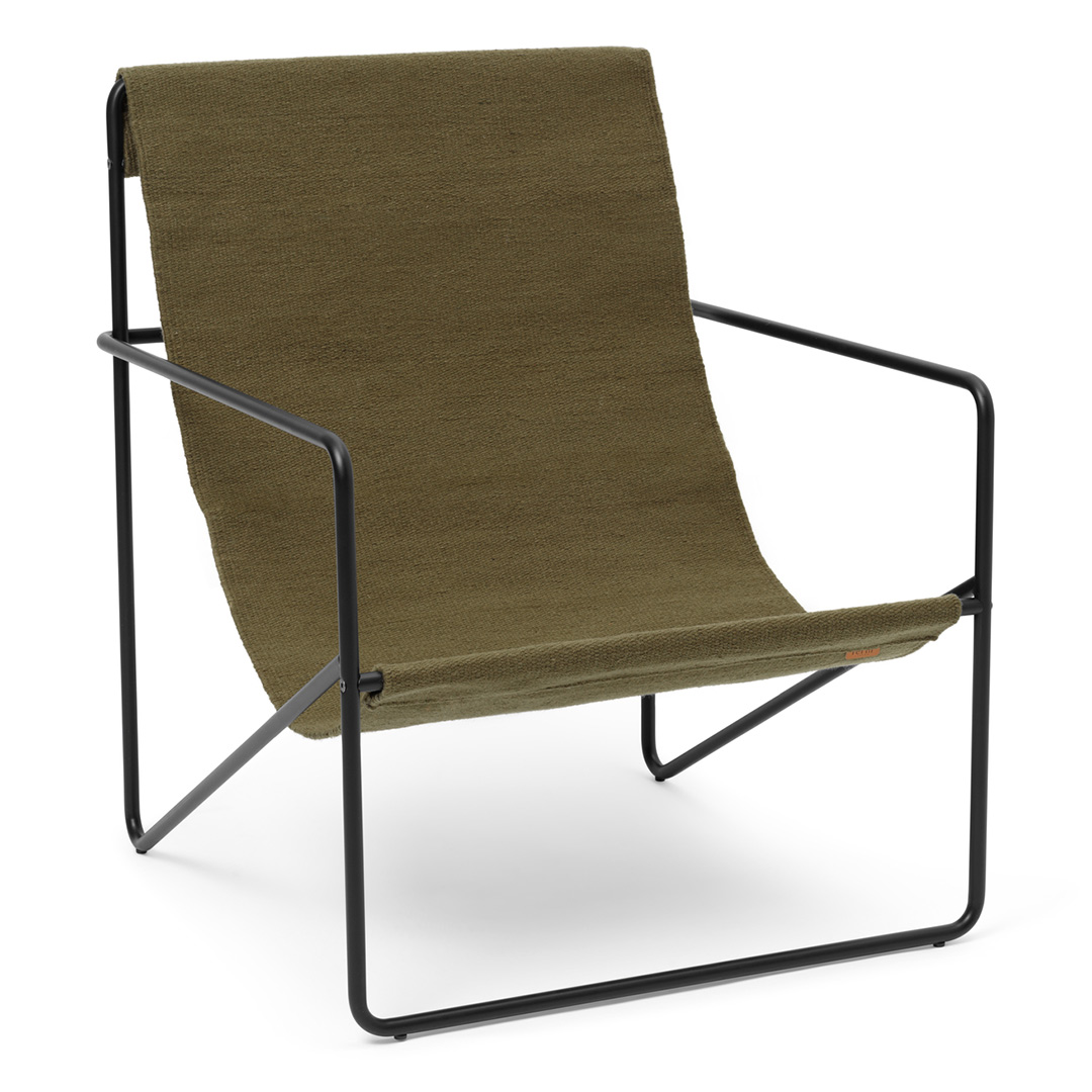 ferm living desert stuhl black olive 66676