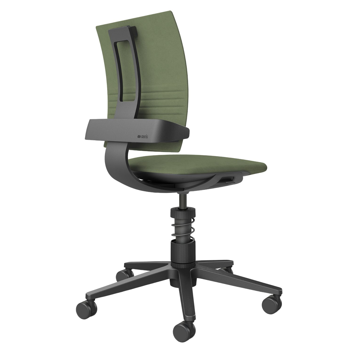 Aeris - 3Dee Bürostuhl, schwarz, Comfort grün