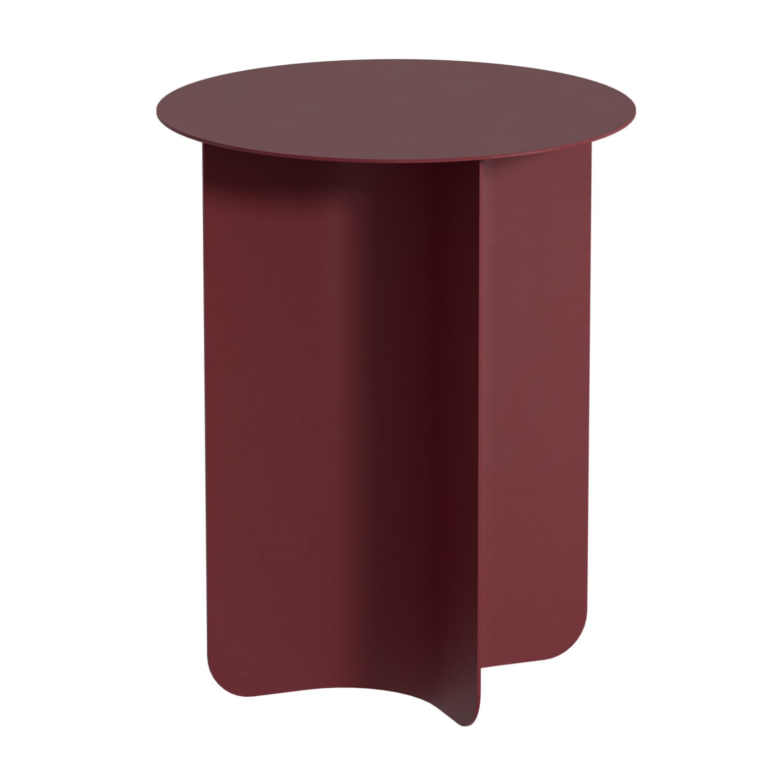 Metallbude - Yaro Beistelltisch red wine