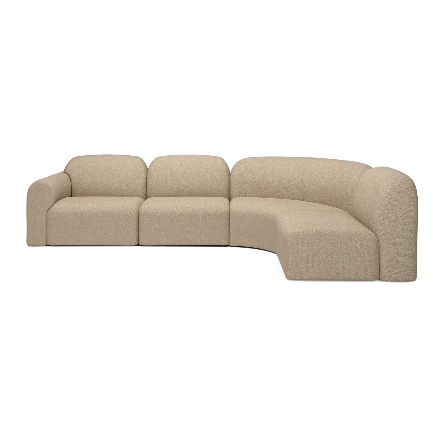 Ethnicraft - Bulky Hocker Almond