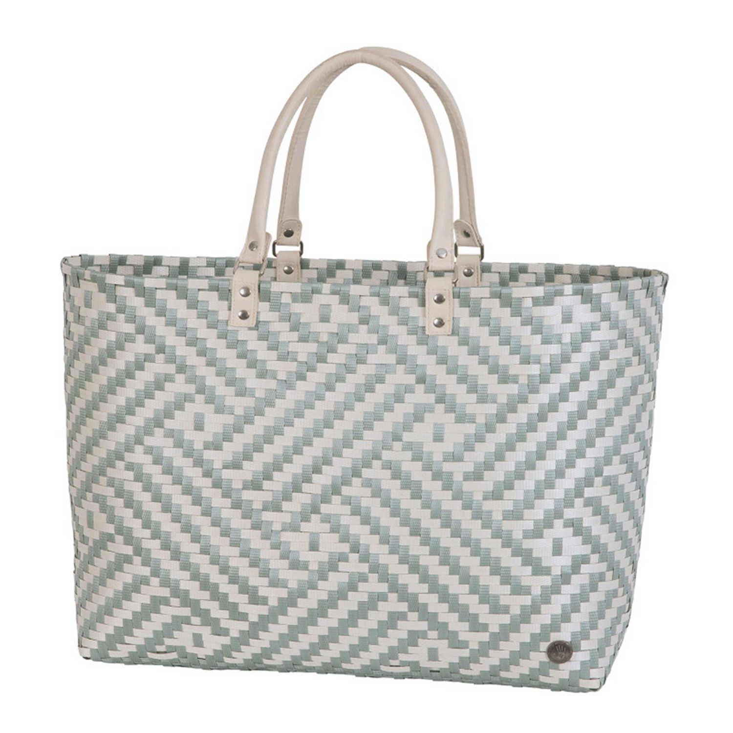 Handed By - Claire Shopper champagne / aqua green