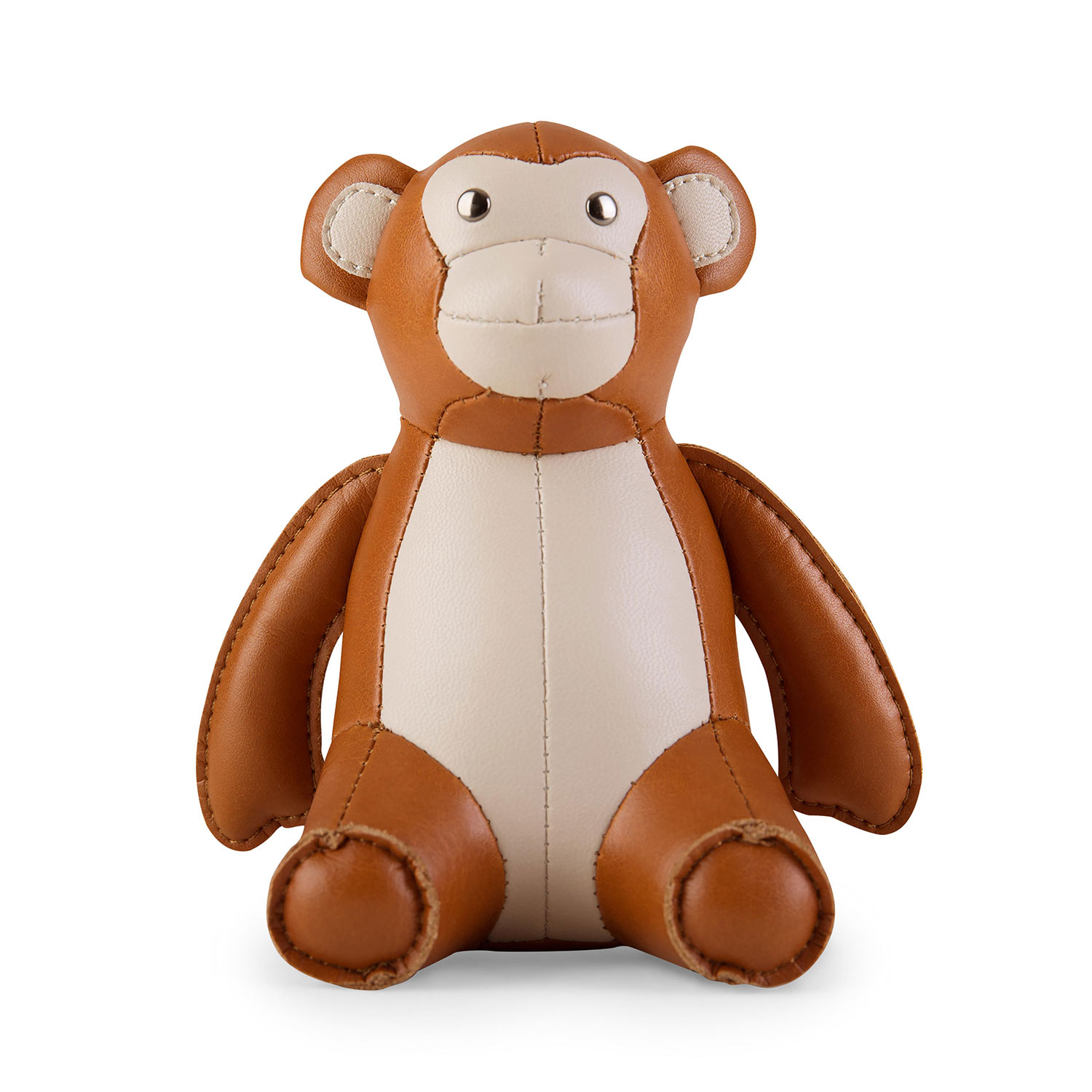 zueny briefbeschwerer affe leder 82789