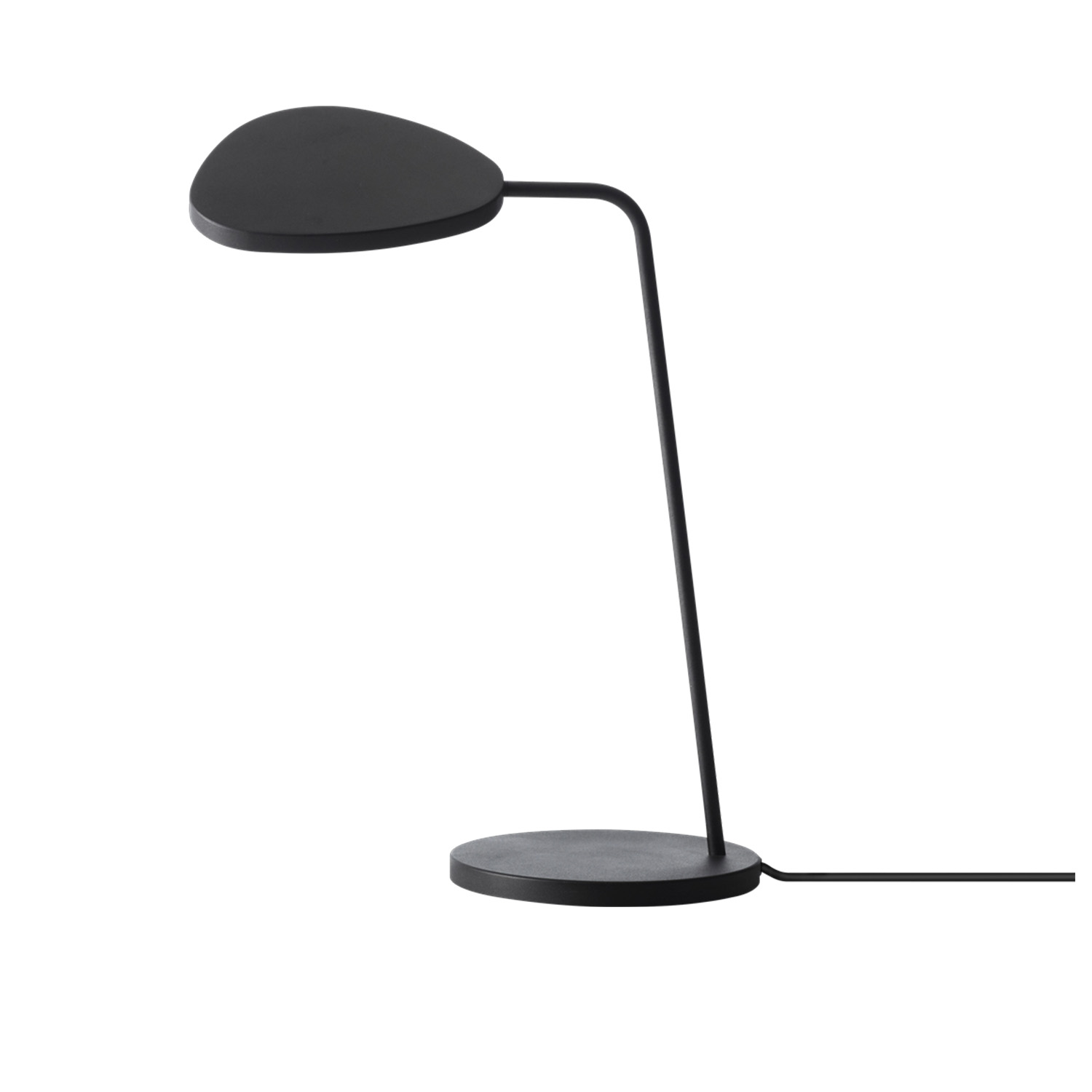 Schwarz Muuto Leaf Lamp Tischleuchte 55950
