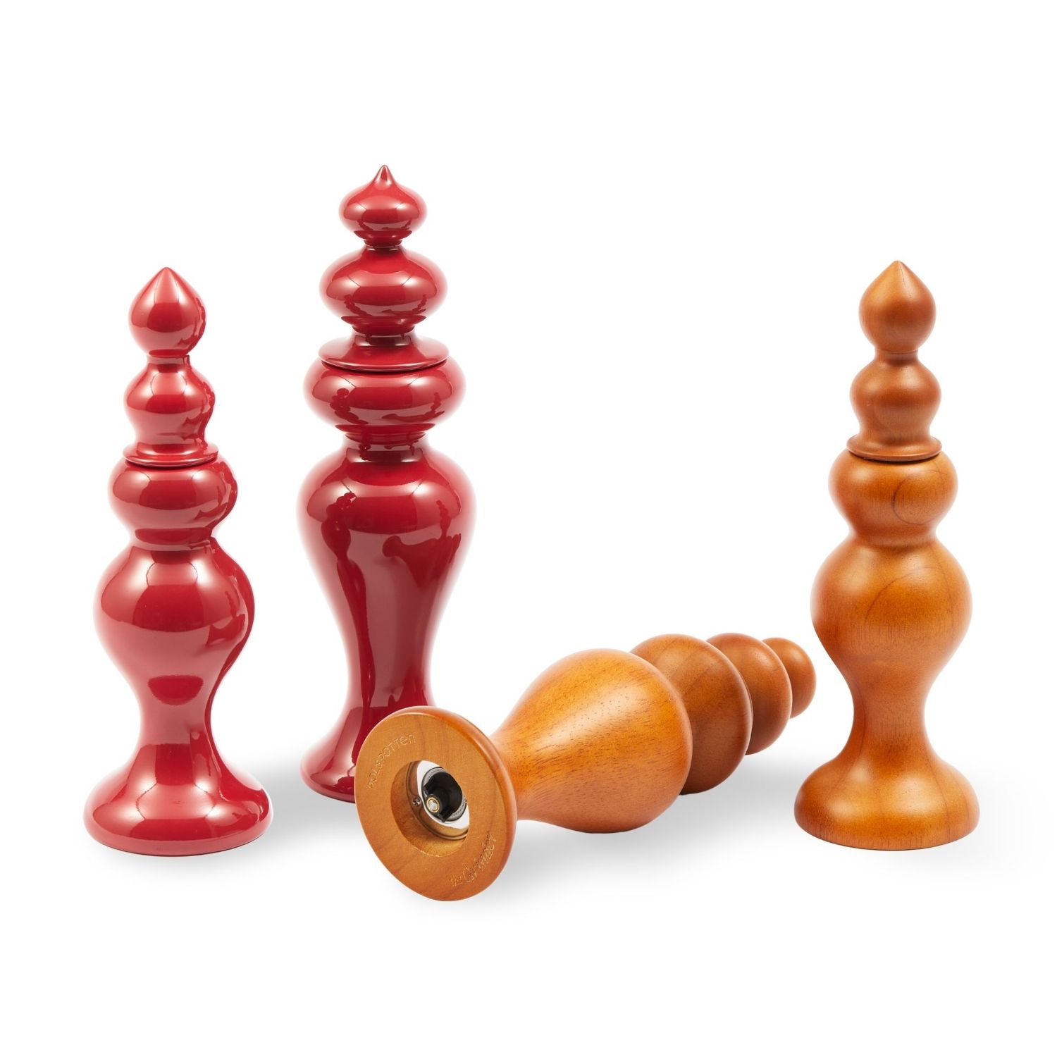 Pols Potten - Salz/Pfeffermühle M rot