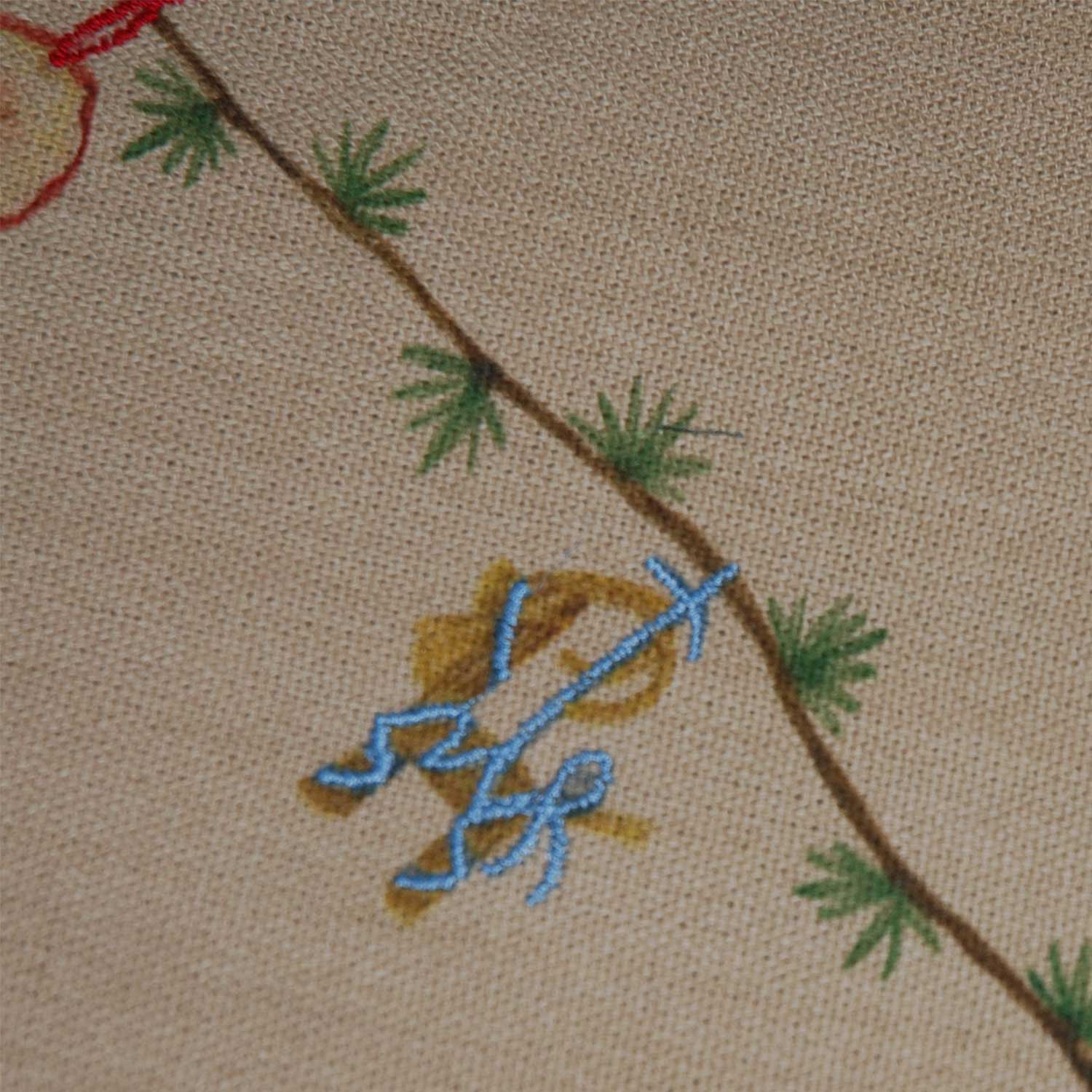 Kähler - Hammershoi Weihnachtsbaumteppich ⌀130 cm beige