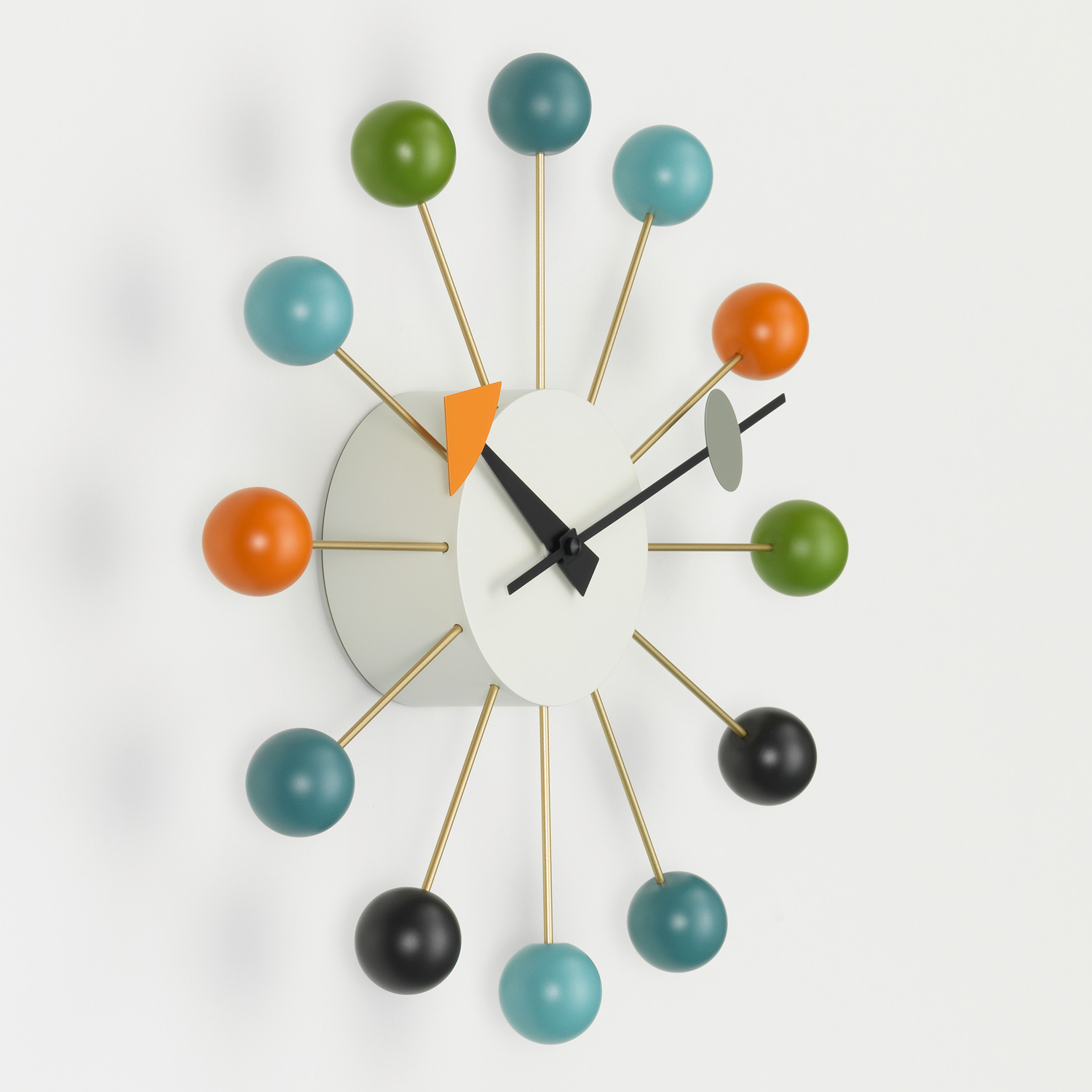 vitra Ball Clock mehrfarbig 3