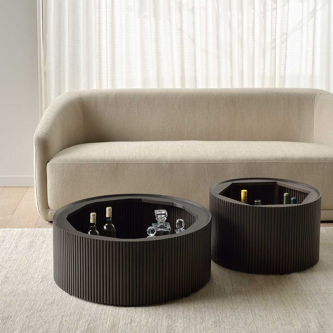 roller max couchtisch mit stauraum ethnicraft ambiente geoeffnet 88846