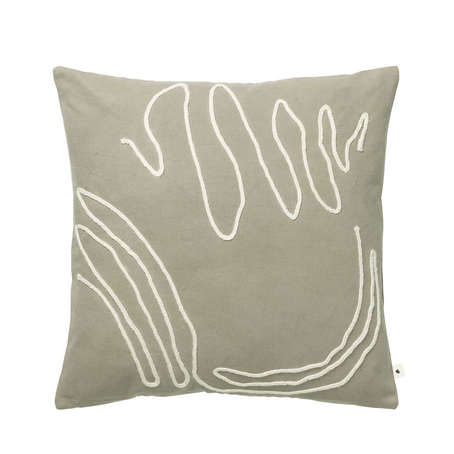 Ferm Living - Jot Kissenbezug elm green