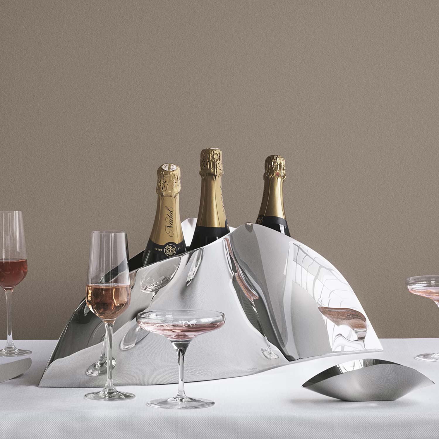 Georg Jensen - Indulgence Champagnerkühler f. 3 Flaschen