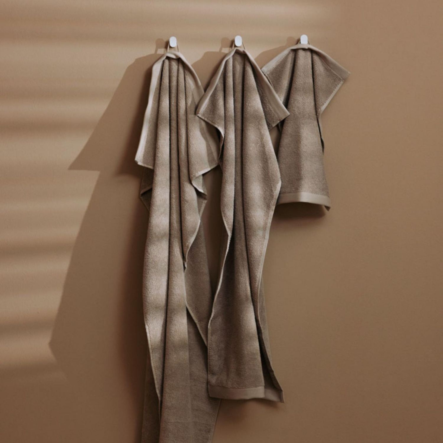 Metallbude - Bodhi Gästetuch stone grey