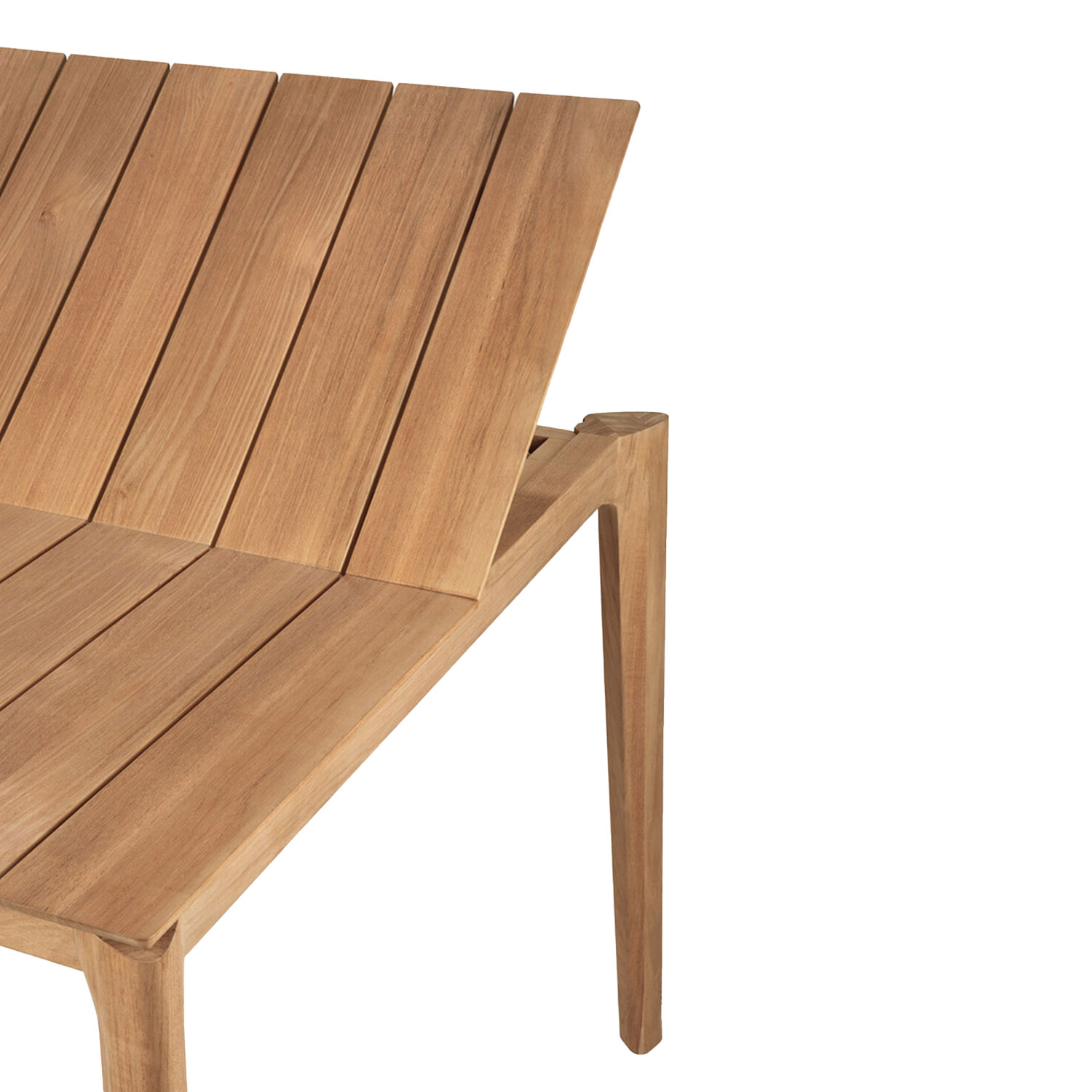 Ethnicraft - Bok ausziehbarer Tisch für draußen Teak