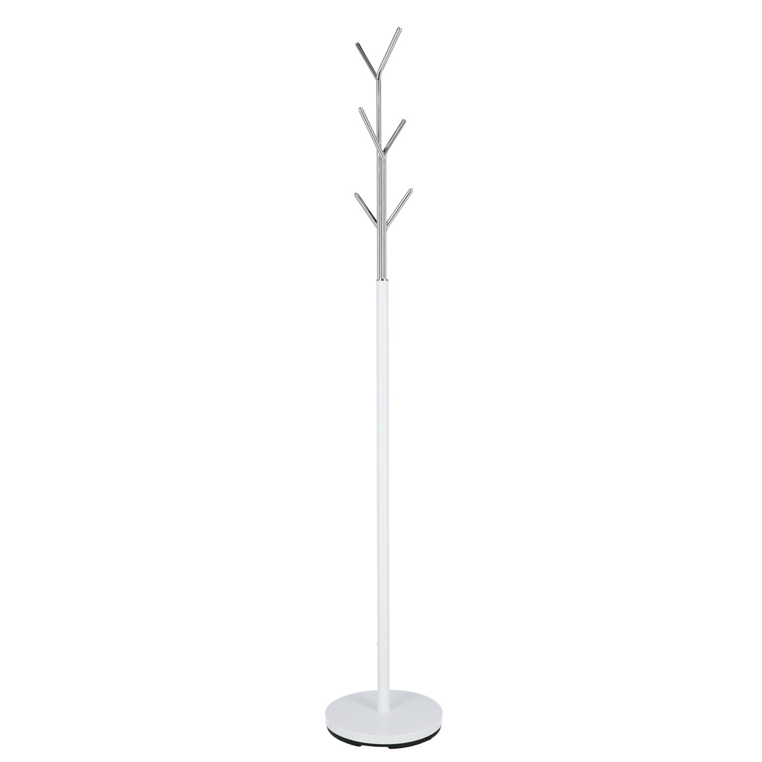 jan kurtz london garderobenstaender weiss chrom 65328