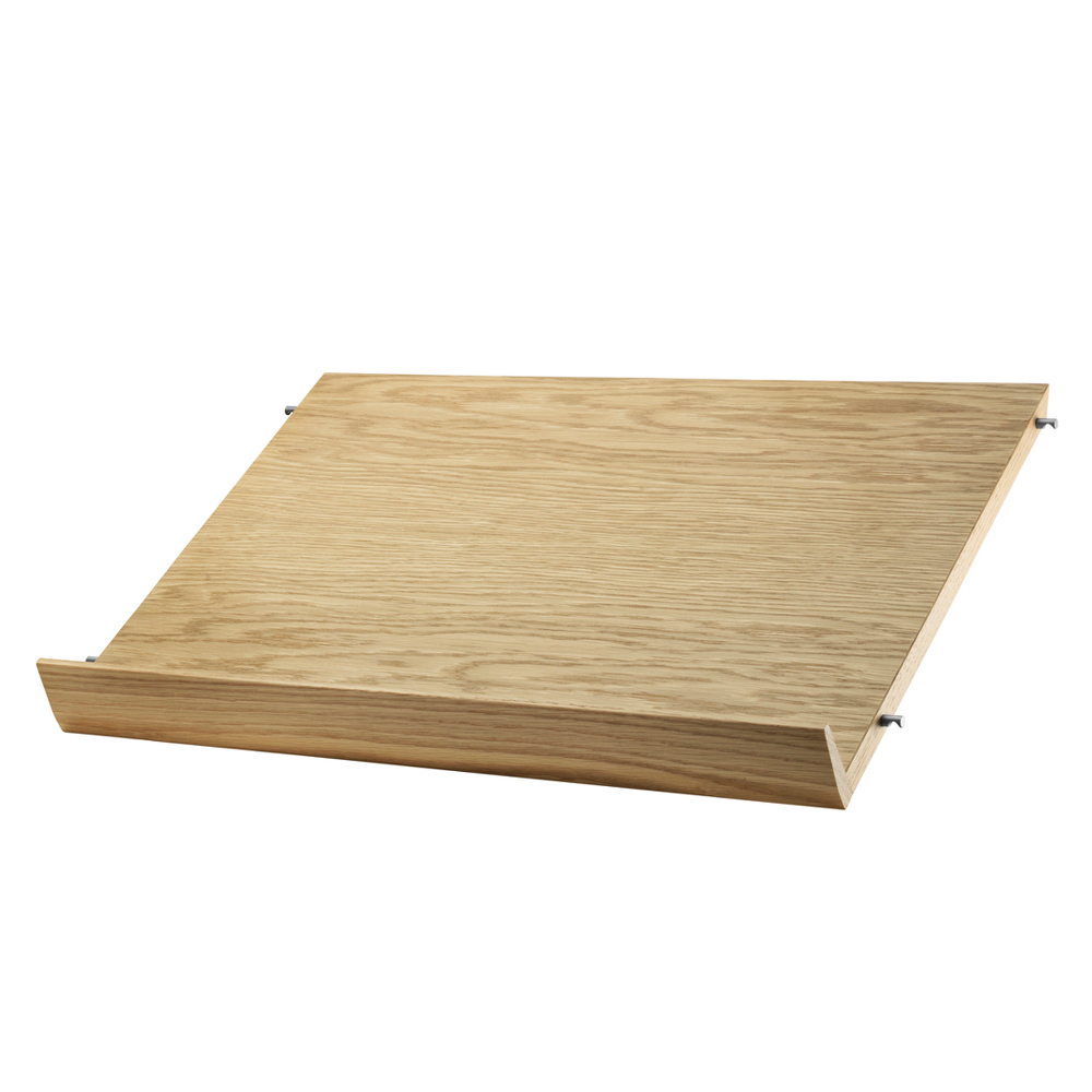 string shelf wood oak 58x30 56928
