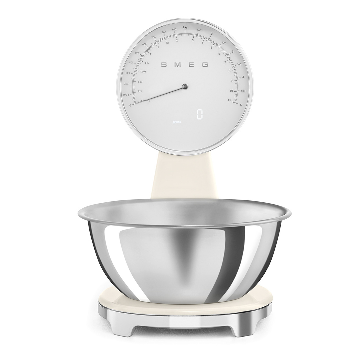 KSF01 SMEG Kuechenwaage creme KSF01CRWW 102254
