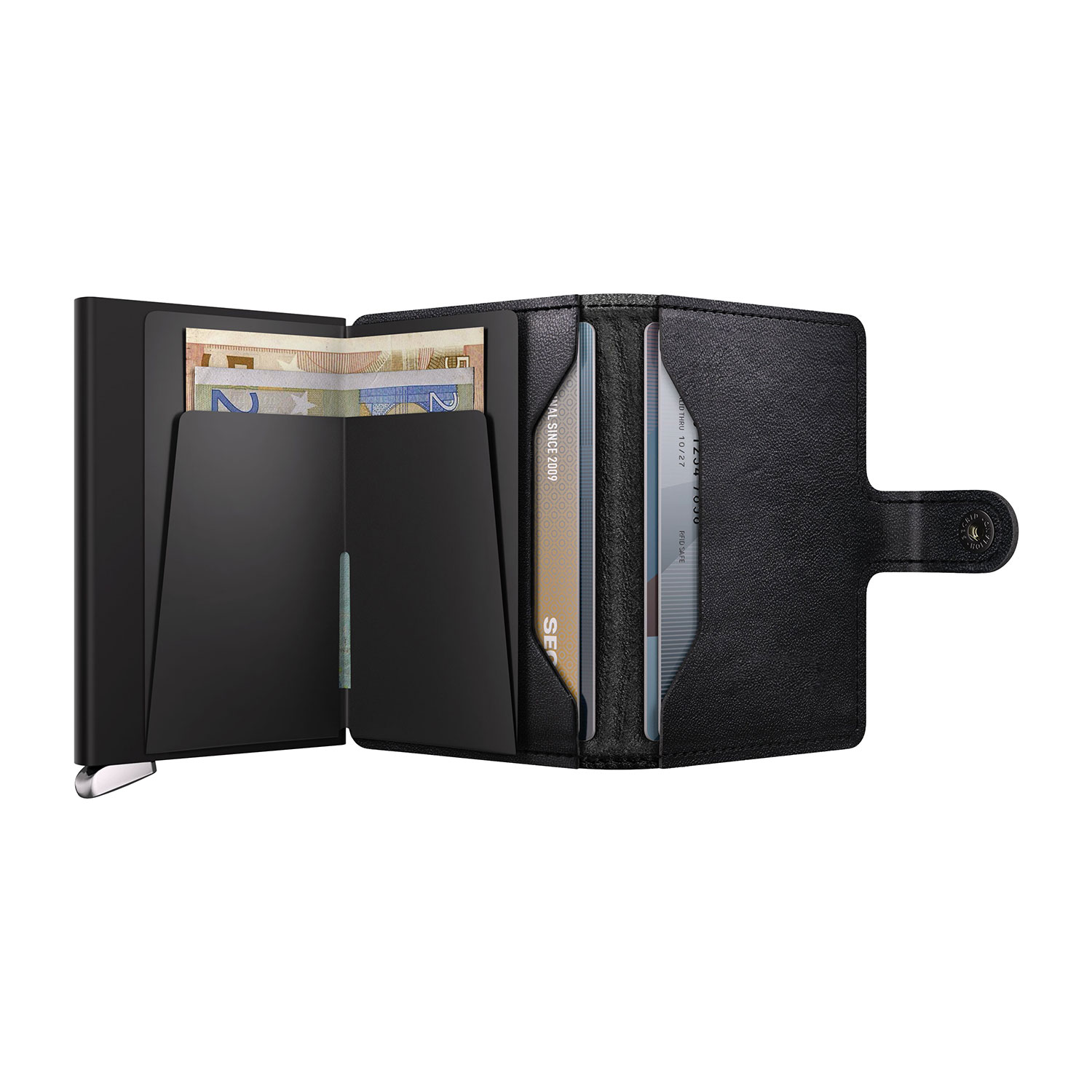 Secrid - Premium+ Miniwallet Emboss Lines cognac