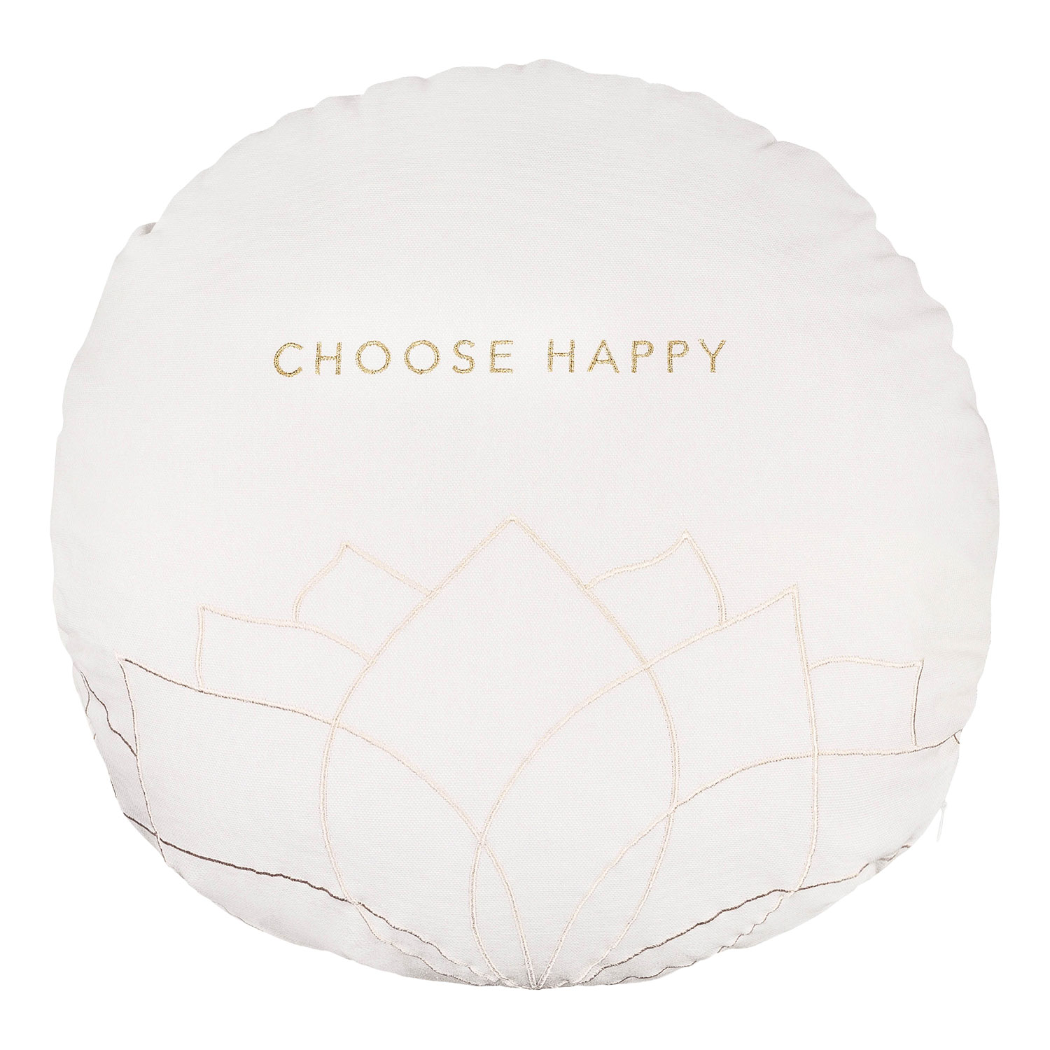 Räder Design - Zen Spirit Kissen rund Choose happy
