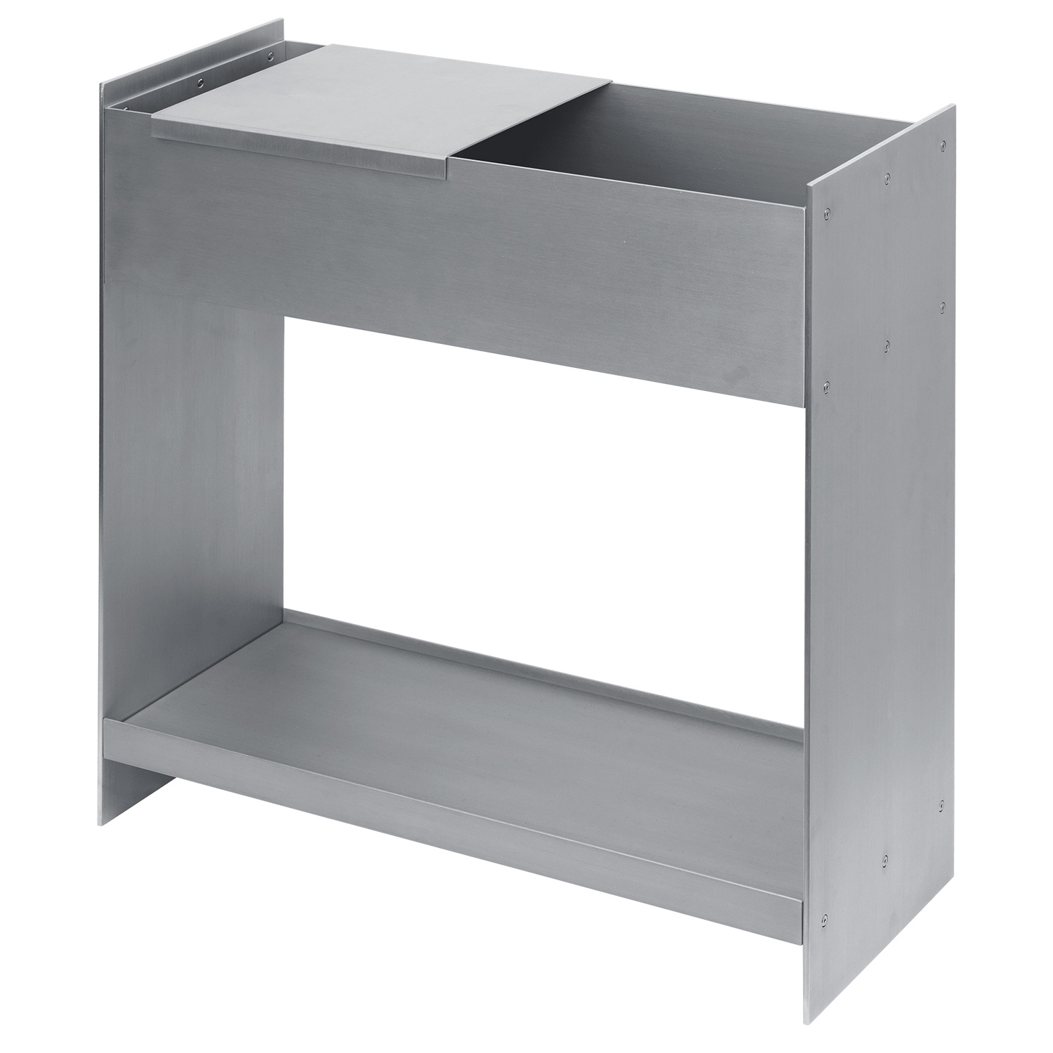 Ferm Living - Lager Plant Box mit Regal Aluminium