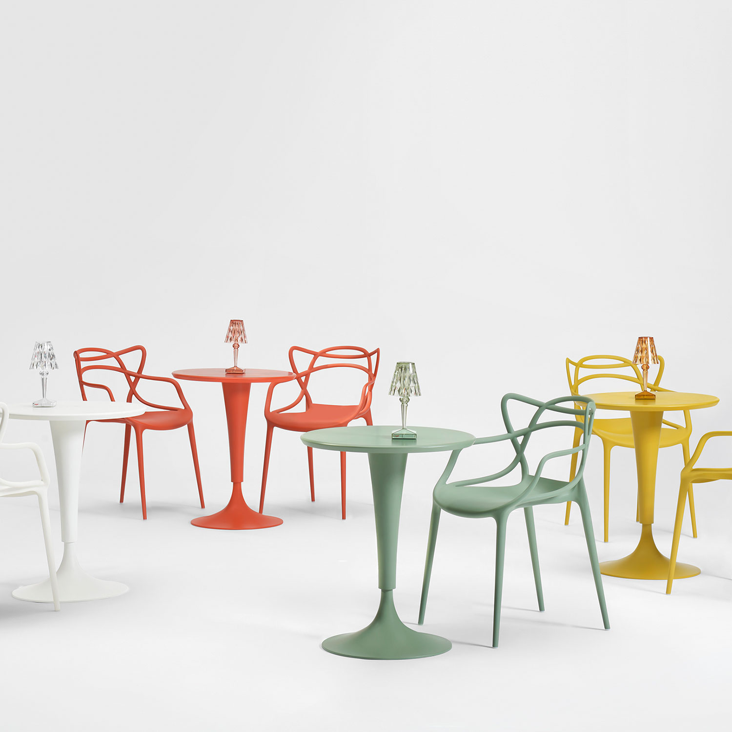 Kartell - Dr. Na Bistrotisch salbeigrün