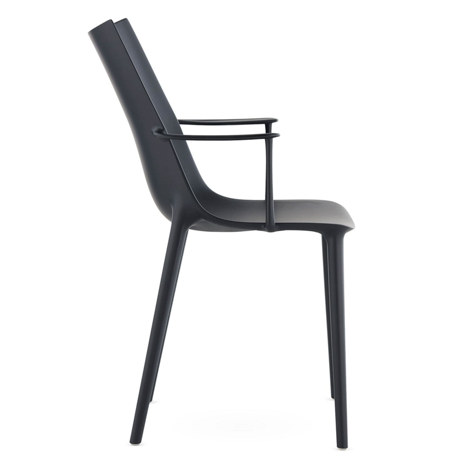 Kartell - H.H.H. Stuhl einfarbig matt orange