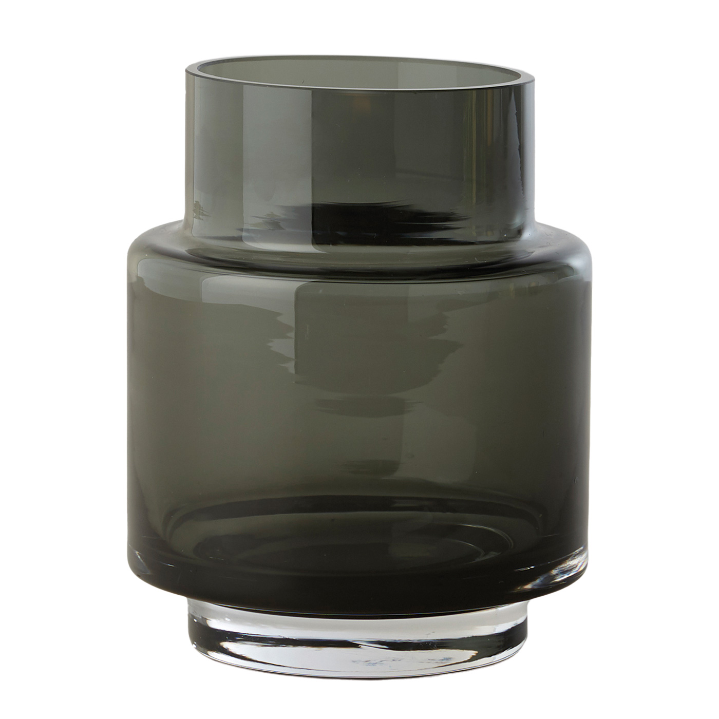 Ro Collection - Hurricane Vase No. 53 smoked grey
