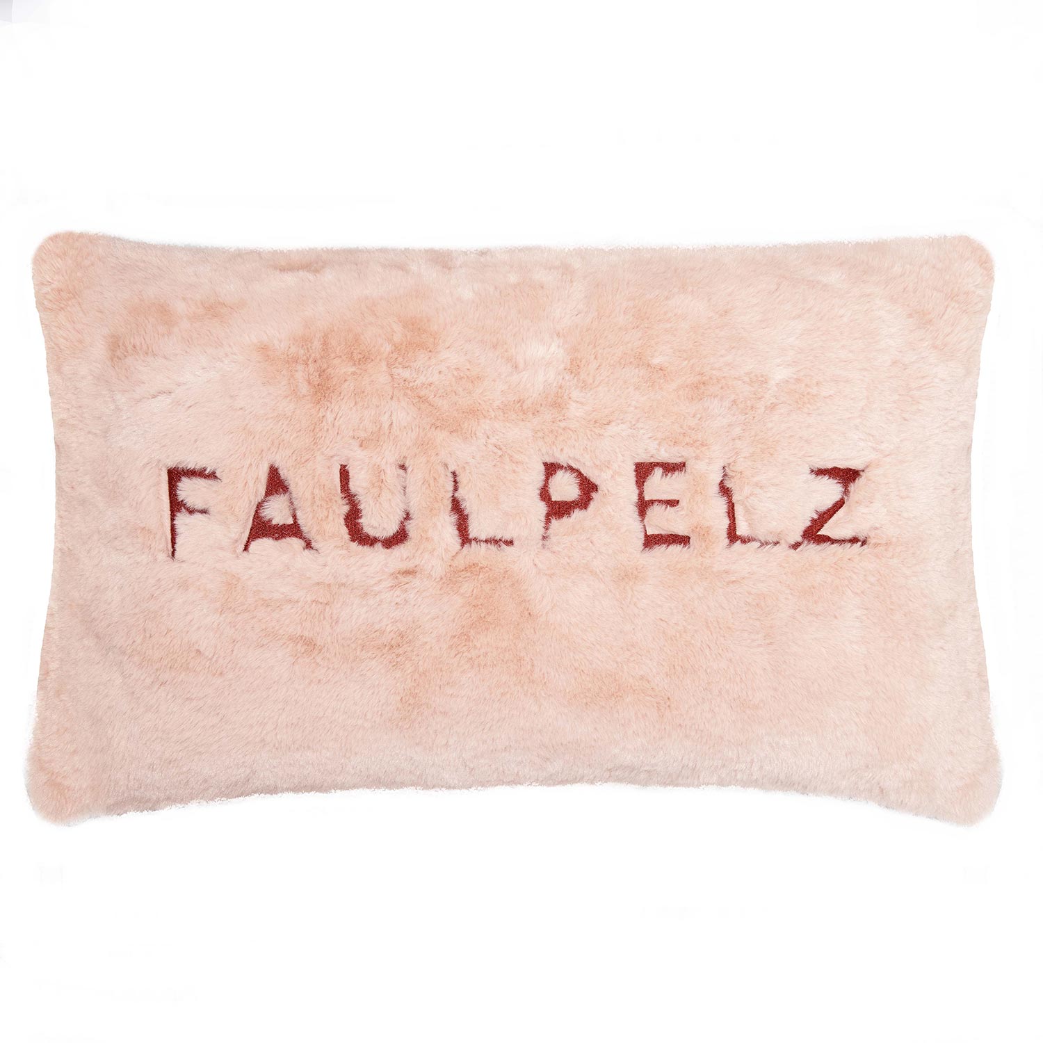 pad gaze kissen faulpelz 30x50 apricot 103530