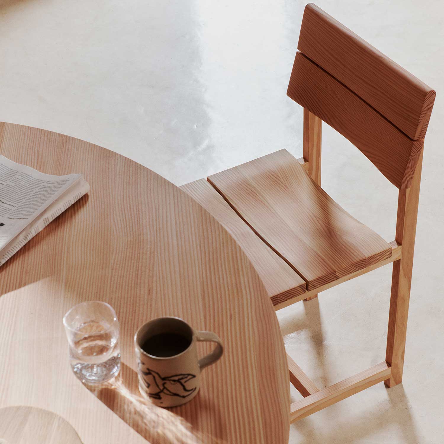 Ferm Living - Vist Esszimmerstuhl Douglas Fir