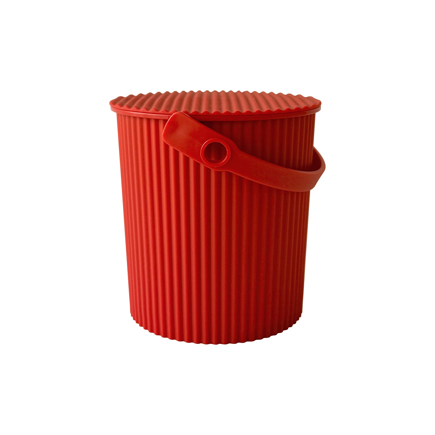Hachiman - Omnioutil Eimer mit Deckel 0,7 l orange