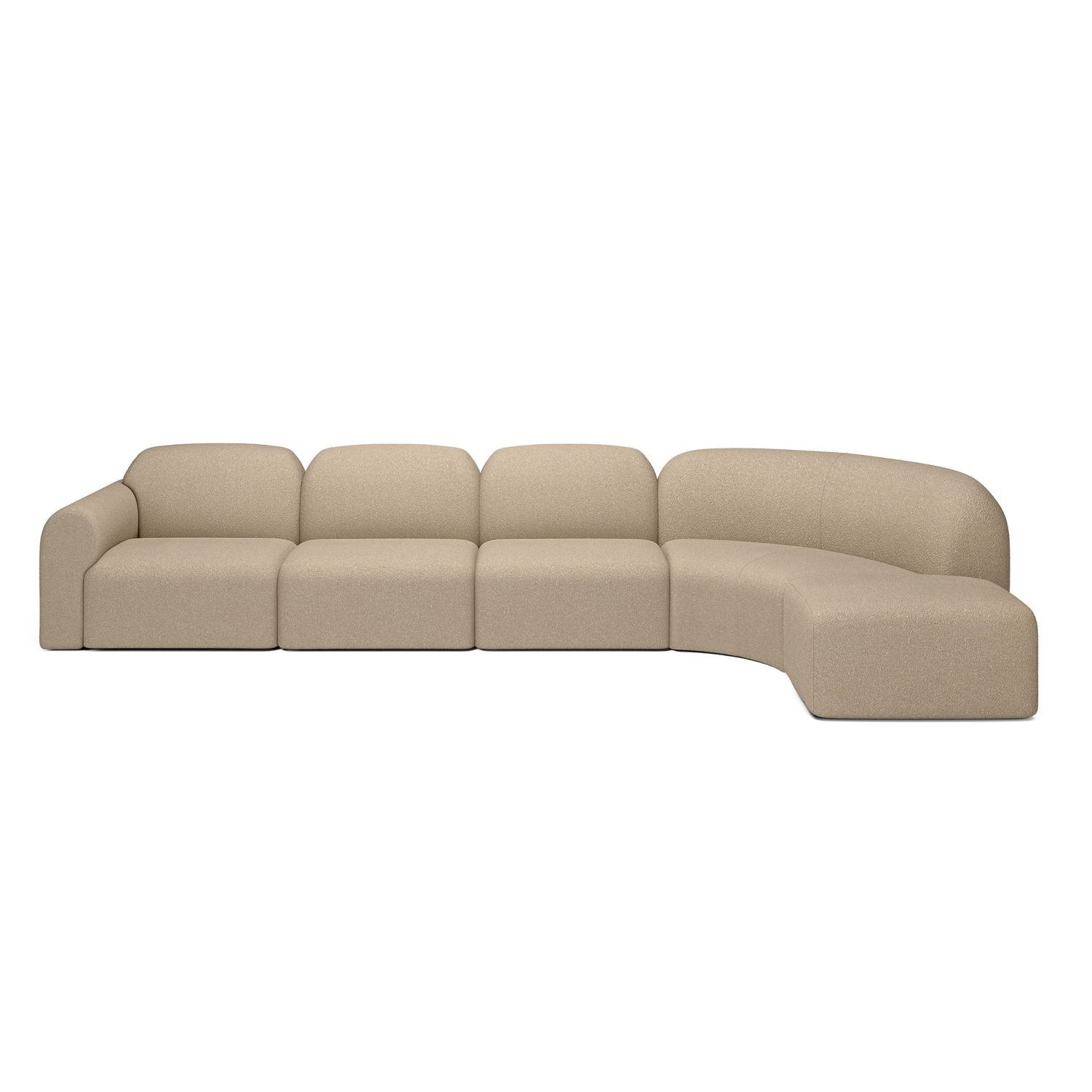 Ethnicraft - Bulky Hocker Almond