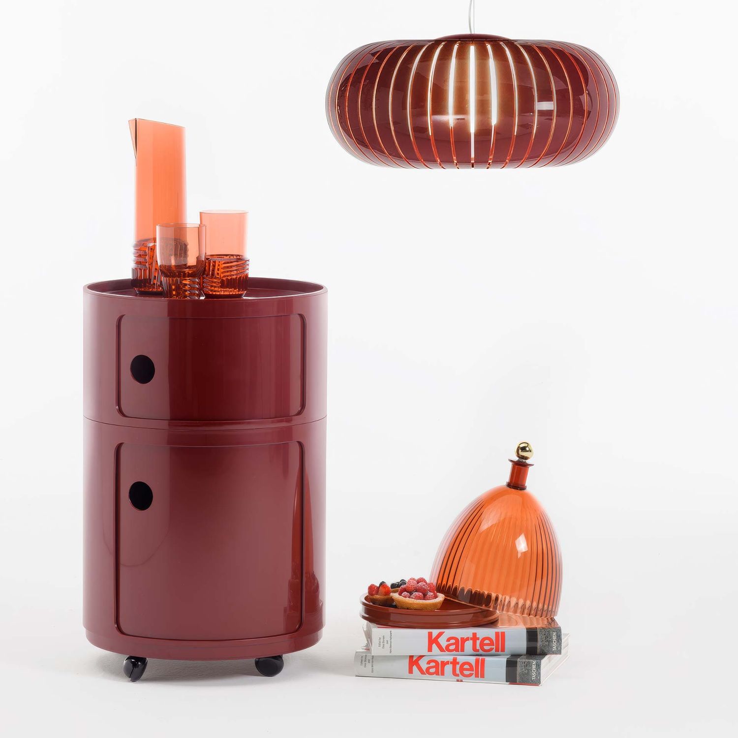 Kartell - Componibili new big 2 / 4922 orange