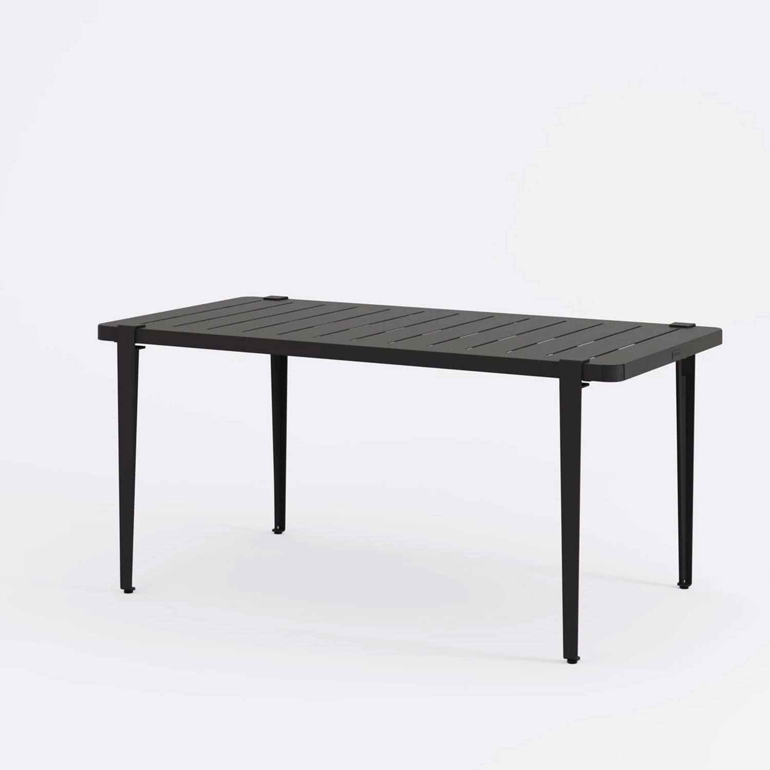 Tiptoe - Tischbein für den Außenbereich 75 cm schwarz-graphi