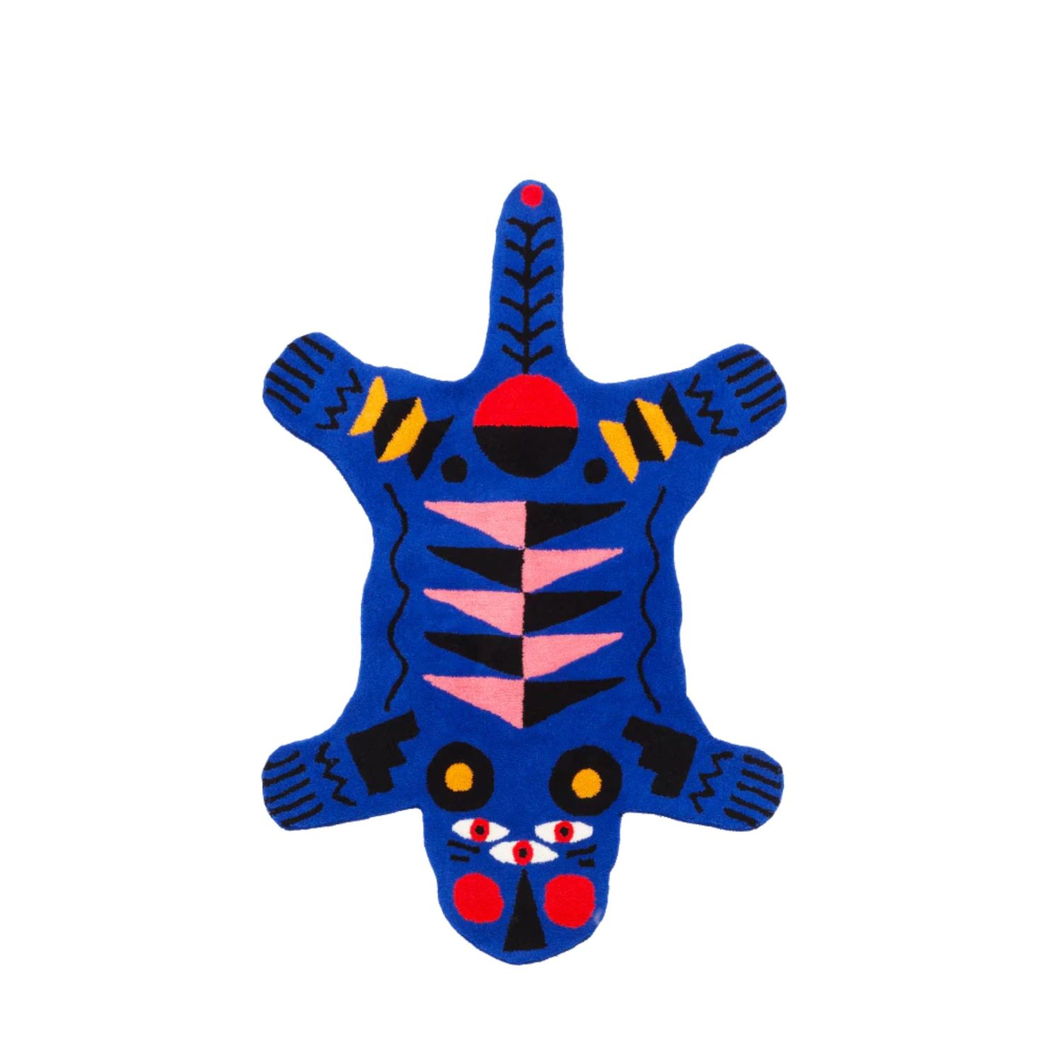 Qeeboo - Oggian Teppich Blue Panther L