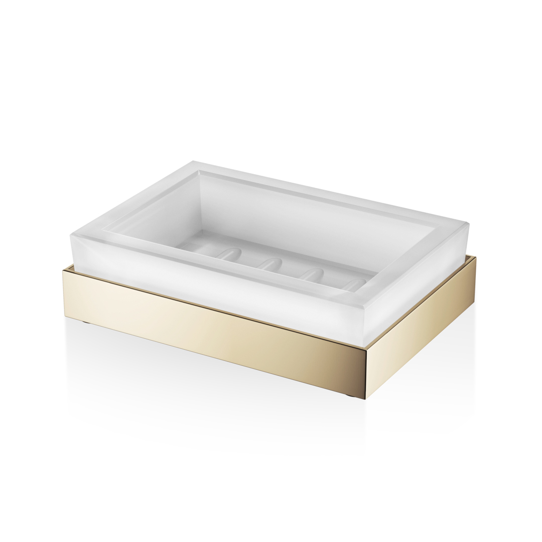 decor walther corner seifenschale gold matt 94955