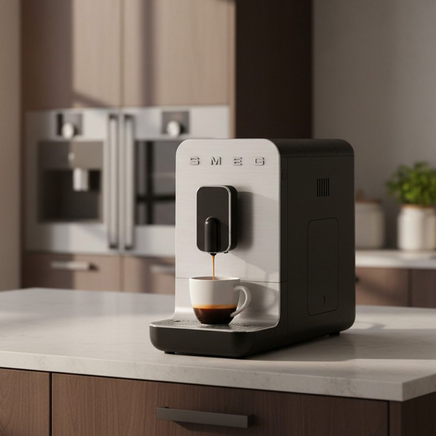 SMEG - Kaffeevollautomat BCC11 weiß
