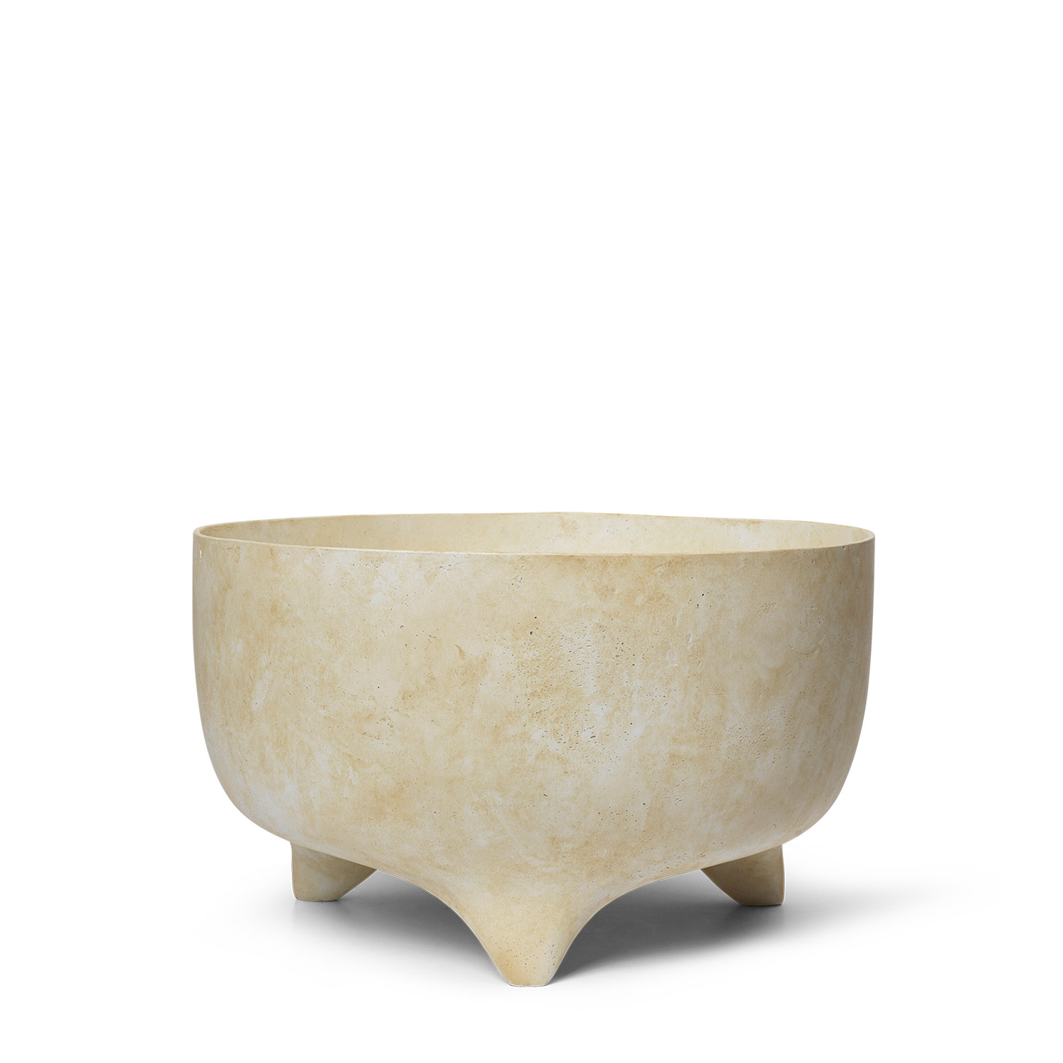fermLIVING Evoke Toepfe H27 low warm sand 1104268876 101271