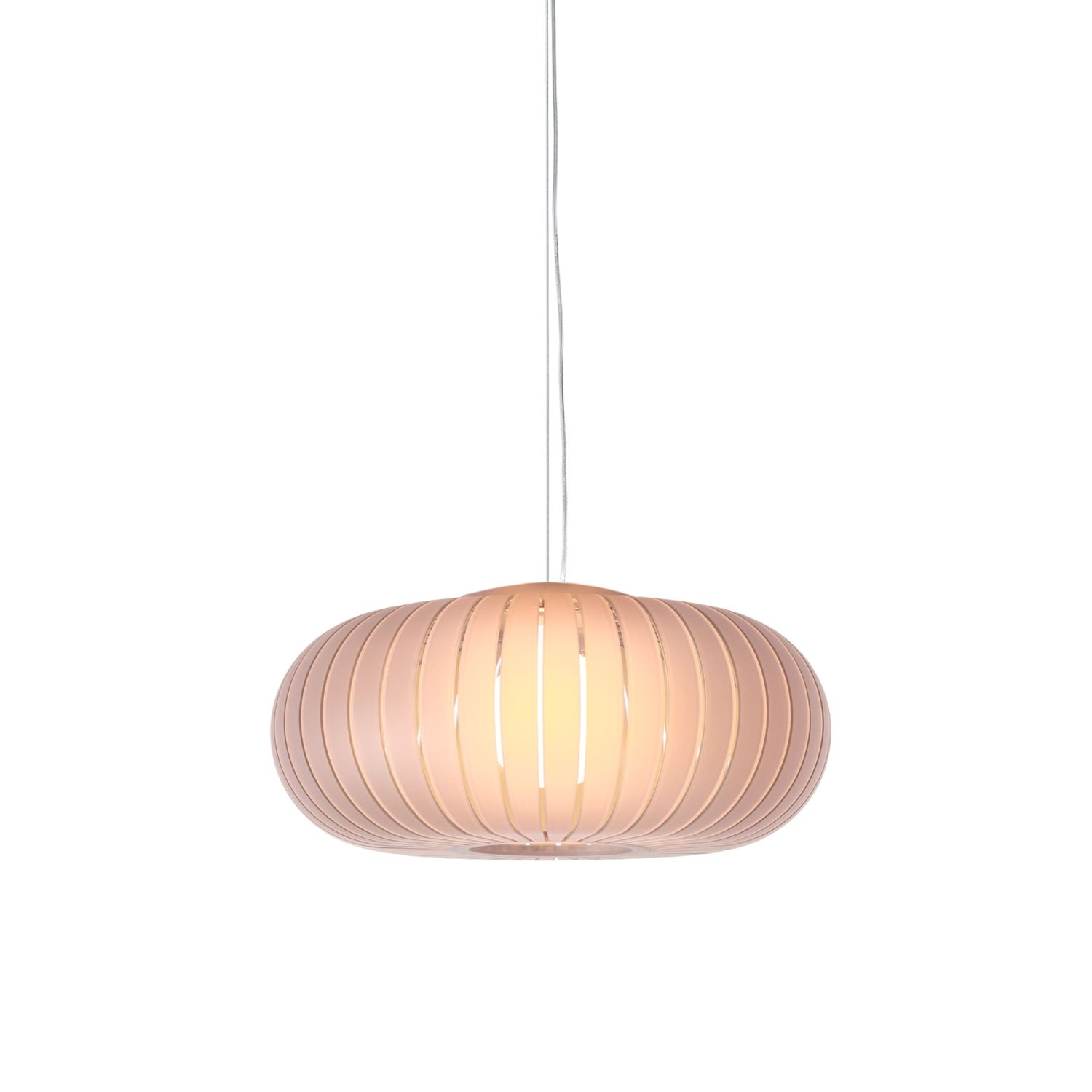Kartell - Teresa Frozen Pendelleuchte rose