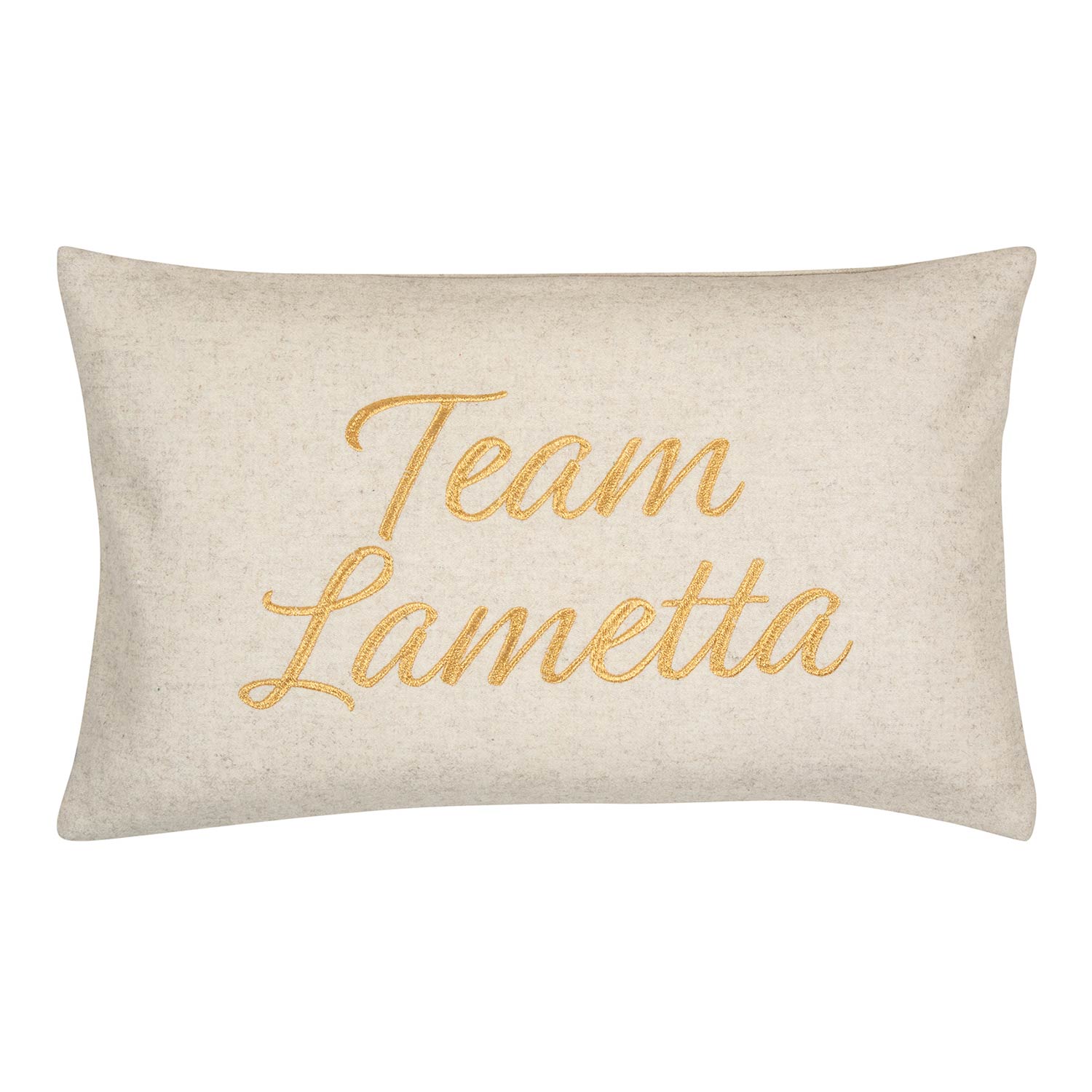pad Team Lametta Kissen gold 103512