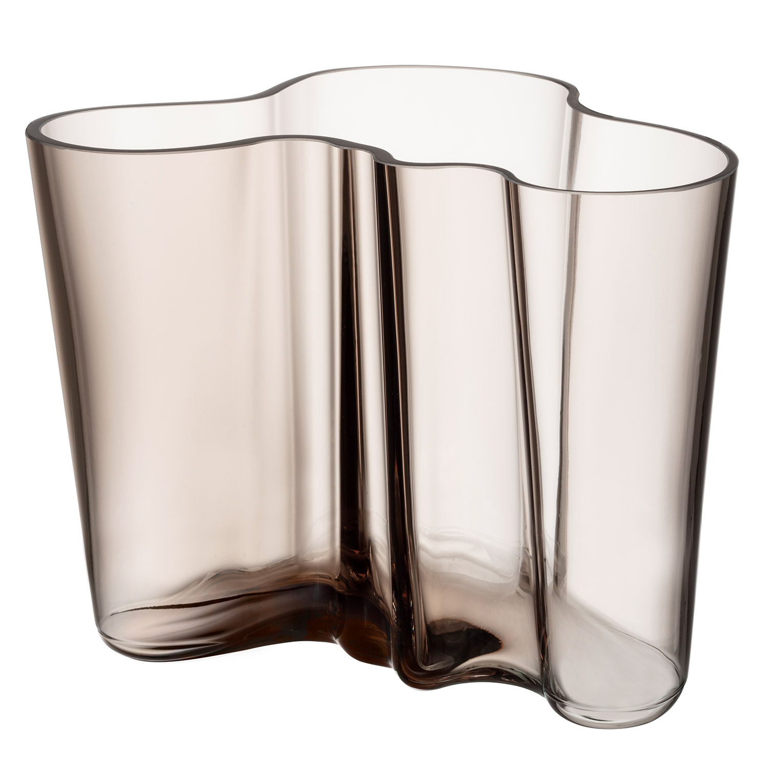 iittala alto vase 160mm linen 103184