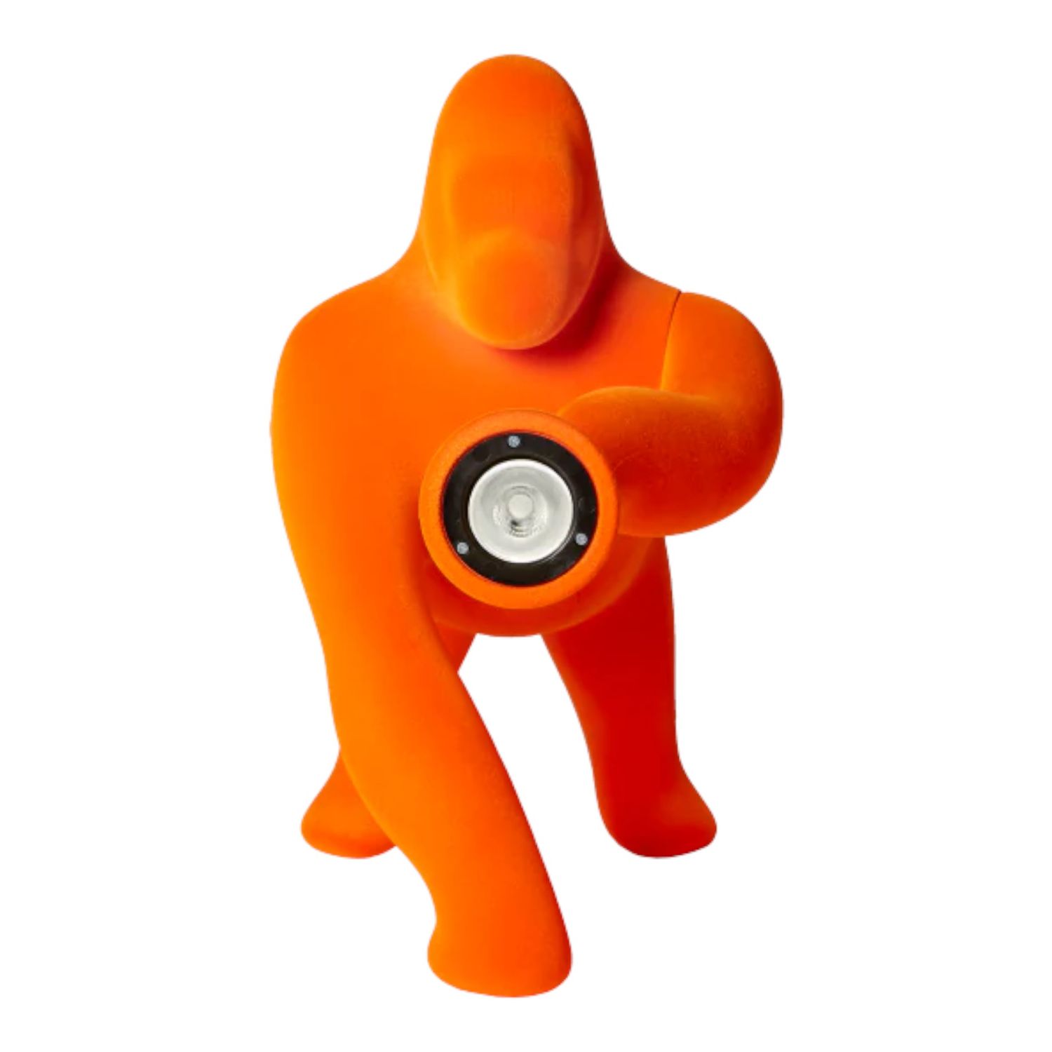 Qeeboo - Kong XS Velvet Finish Tischleuchte orange
