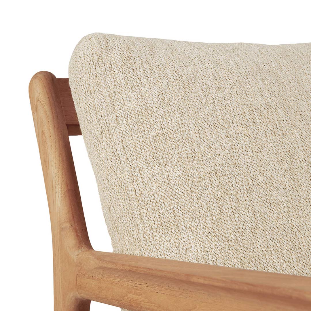 ethnicraft stoff 1240 natural jack gartensessel 1 sitzer closeup freisteller schraeg 85599