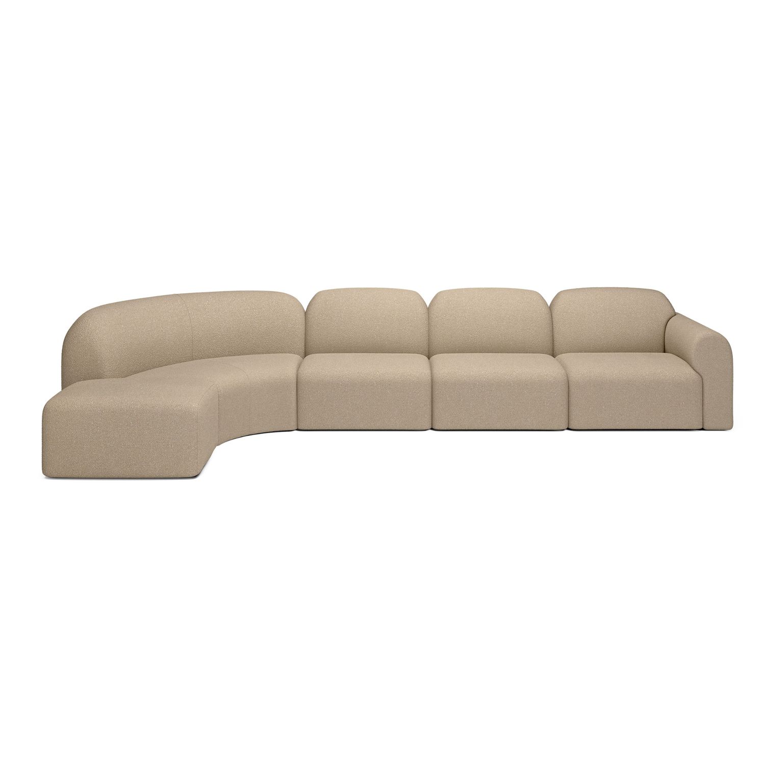 Ethnicraft - Bulky Hocker Almond