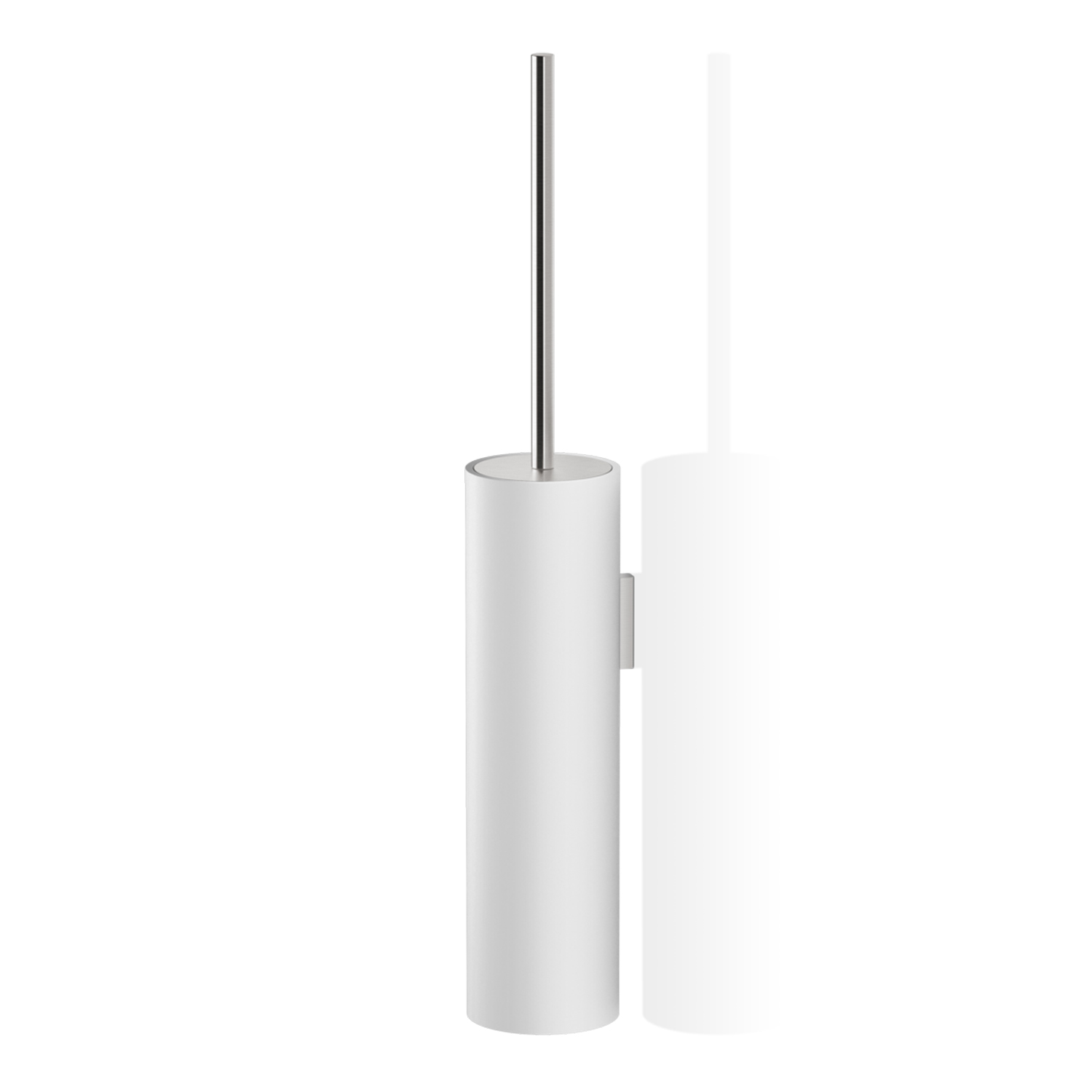 0970955 Stone Toilettenbrste Wand Edelstahl matt wei Decor Walther 32225