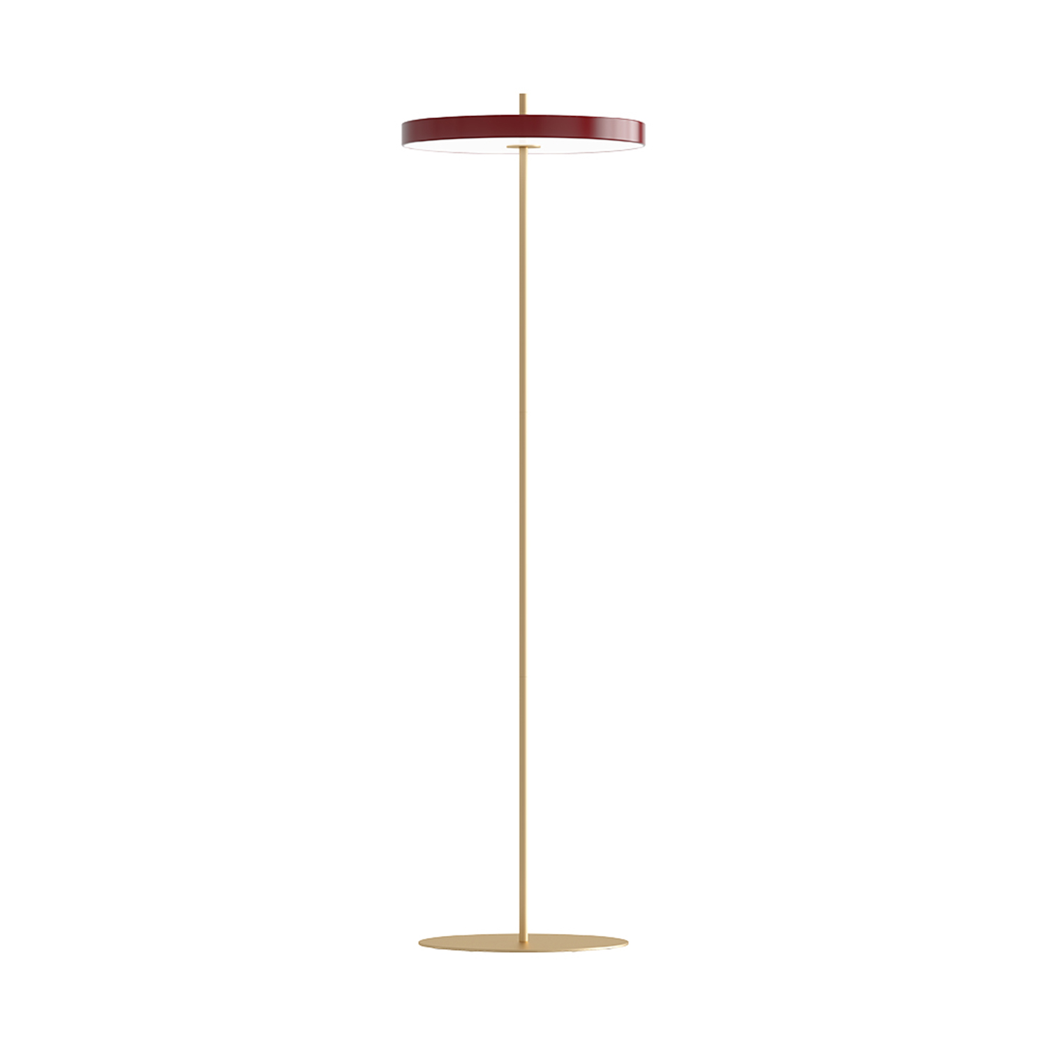 umage asteria standleuchte ruby red 63028